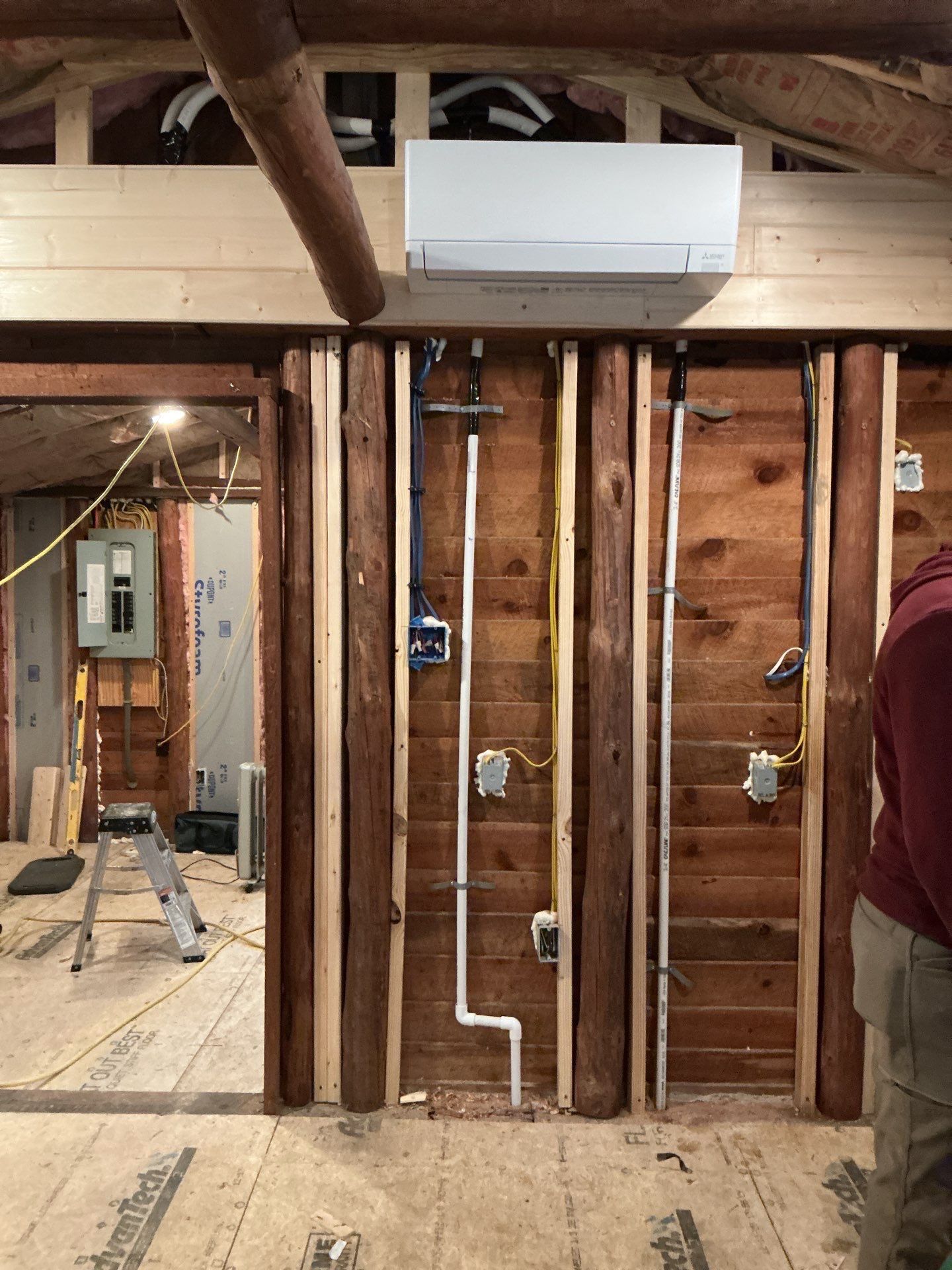 Mini-Split Install in Fort Valley by Elemental Heating and air conditioning LLC