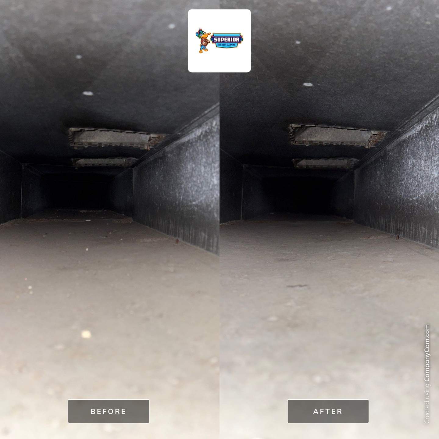 Air Duct Cleaning With a Vacuum Truck in Berlin Center, OH by Superior Air Duct Cleaning