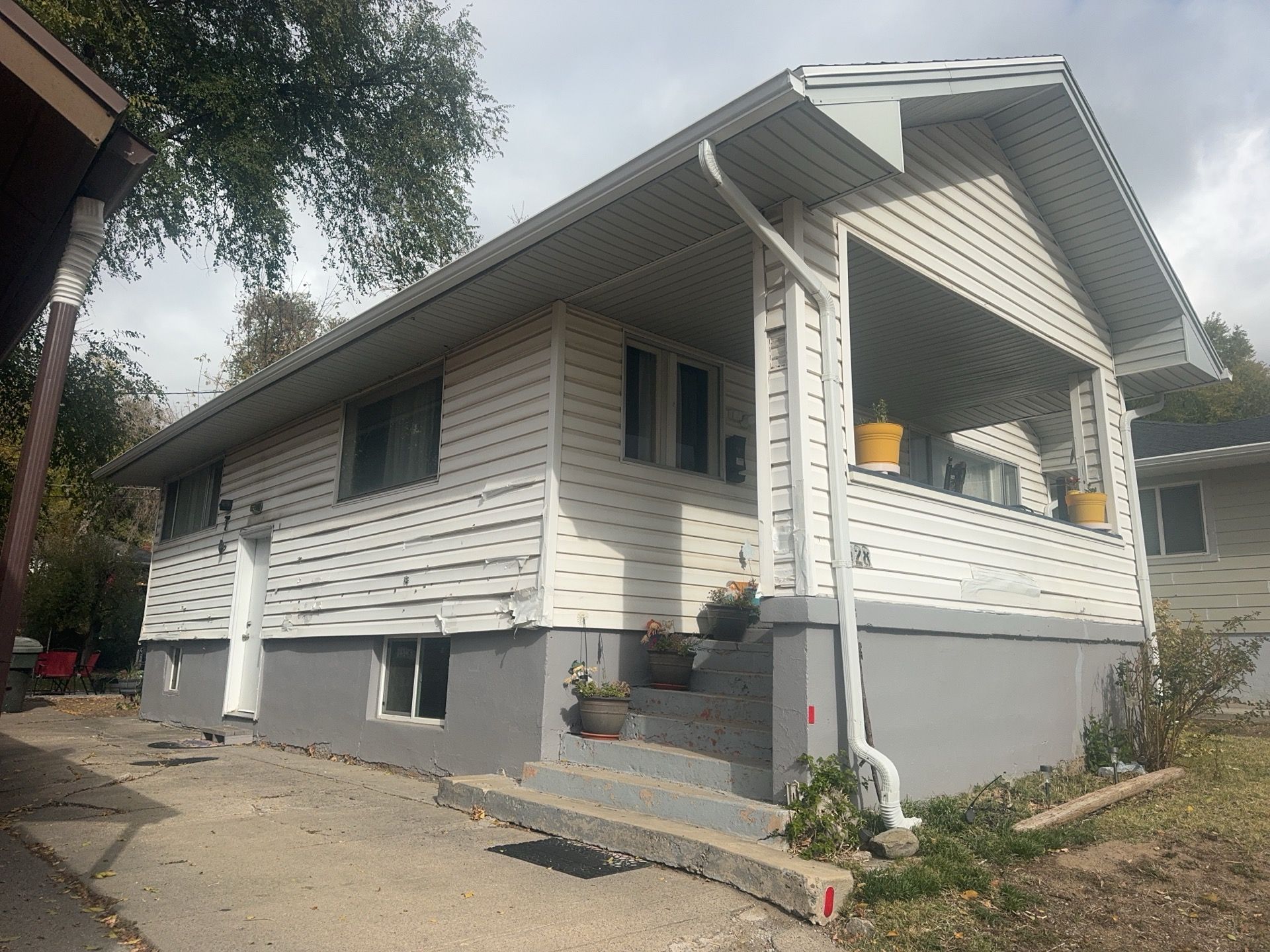 Ogden | Custom Hardie Transformation | Boothbay Blue & Summer Wheat Shakes by Ideal Siding Utah