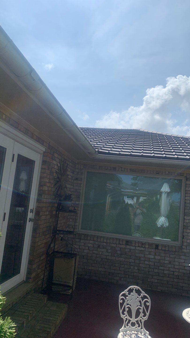 Soffit and Fascia Installation using Vented Vinyl Soffit by Gutter Professors