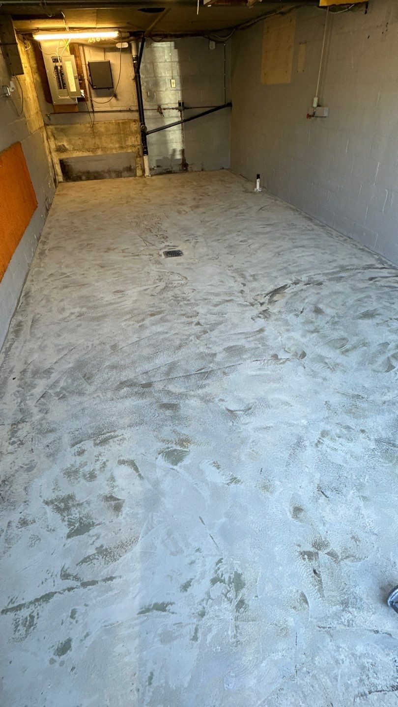 Basement + Garage Project in Pittsburgh by Floors in a Day, Inc