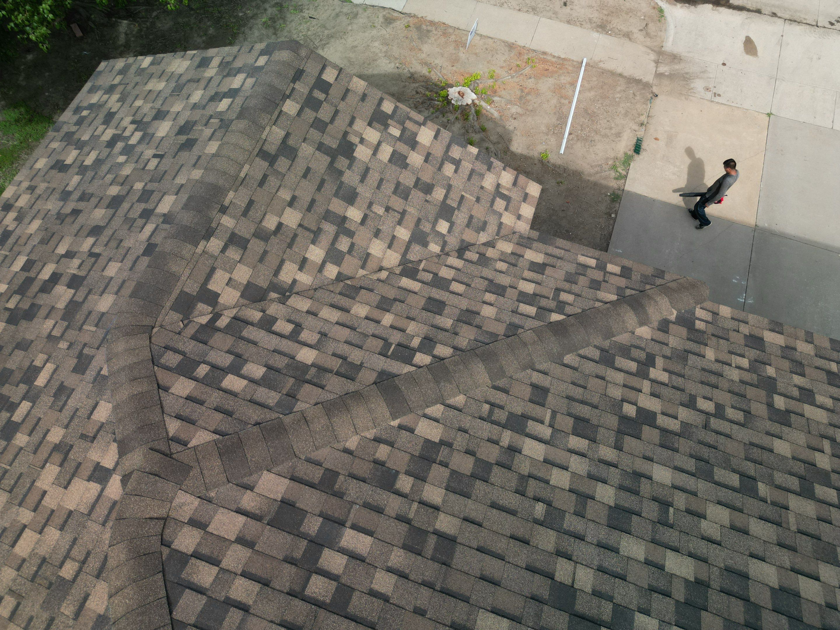 Full Roof Replacement, Chimney Rebuild and Interior Damage Replacement by First United Roofing & Construction