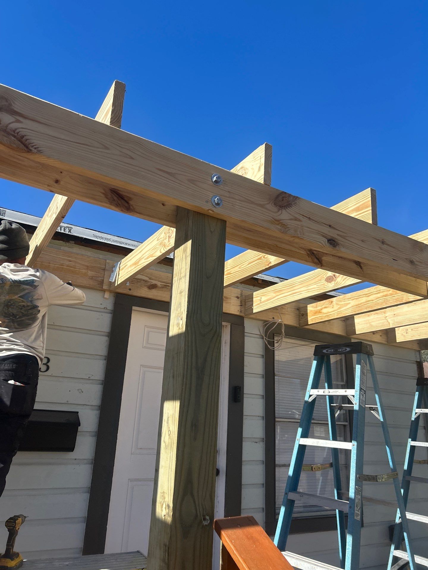 Over Engineered Patio by Bayfront Roofing and Construction