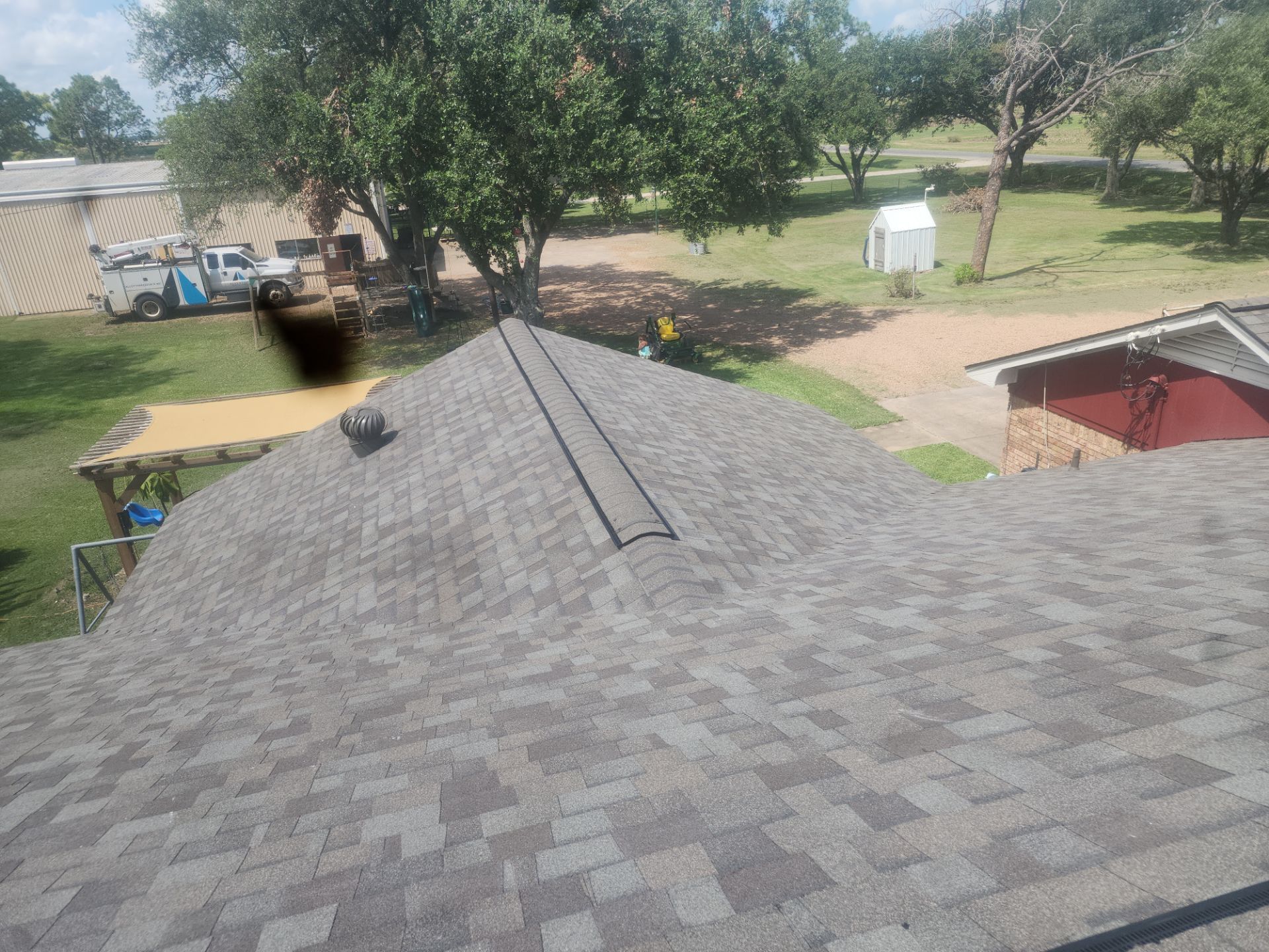 Residential Roofing Installation using Owen's Corning Duration (Lifetime) Shingles by Roof Repair Company