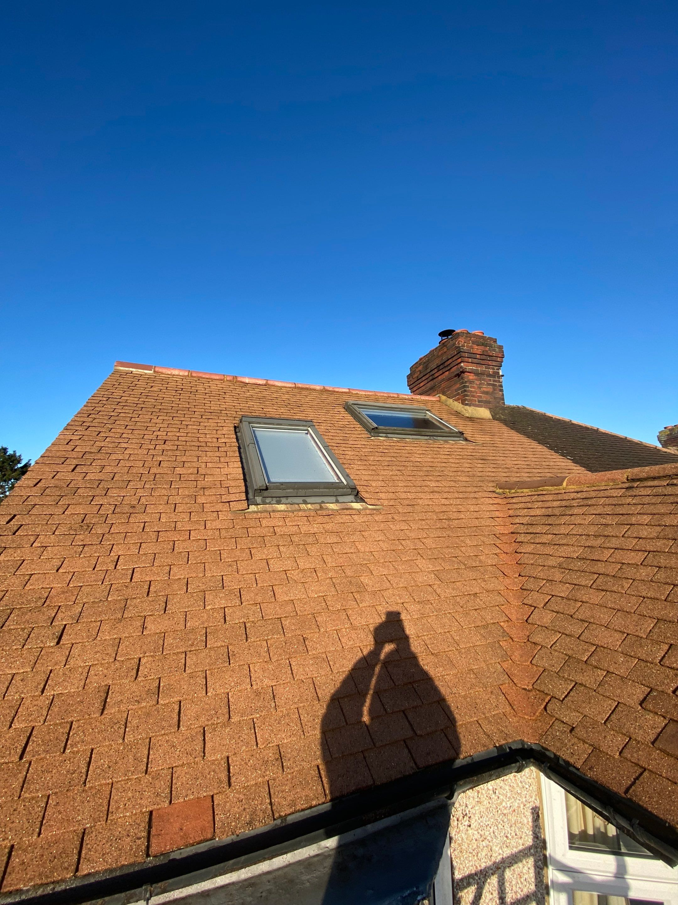 Roof Clean  - Moss Removal - Gutter Clean using Honda 15lpm Low Pressure Washing Machine by Ges Exterior Cleaning ltd