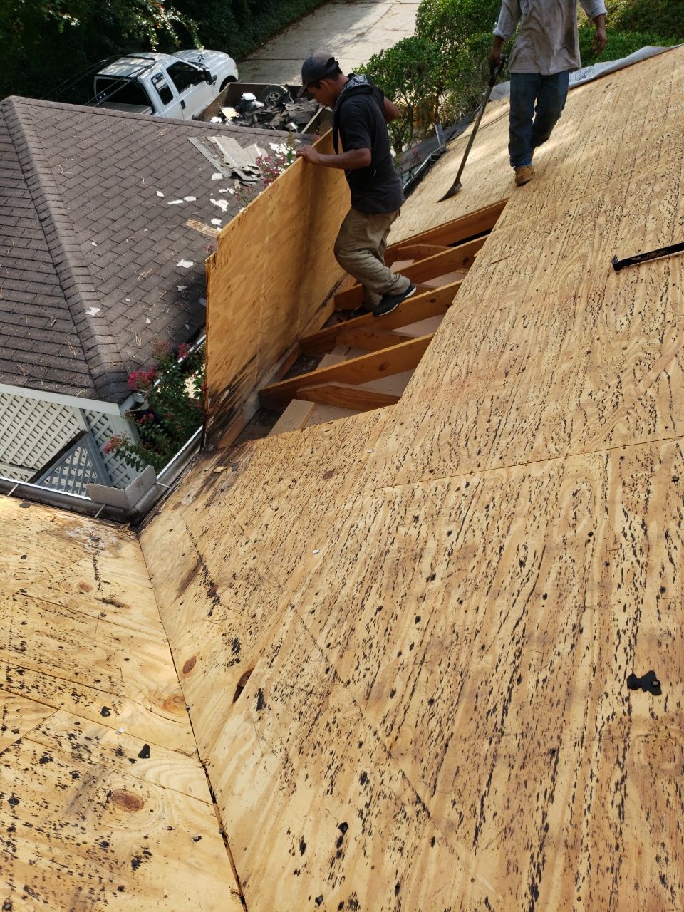 Residential Roofing Installation using Roof Replacement by American Roofing & Construction LLC