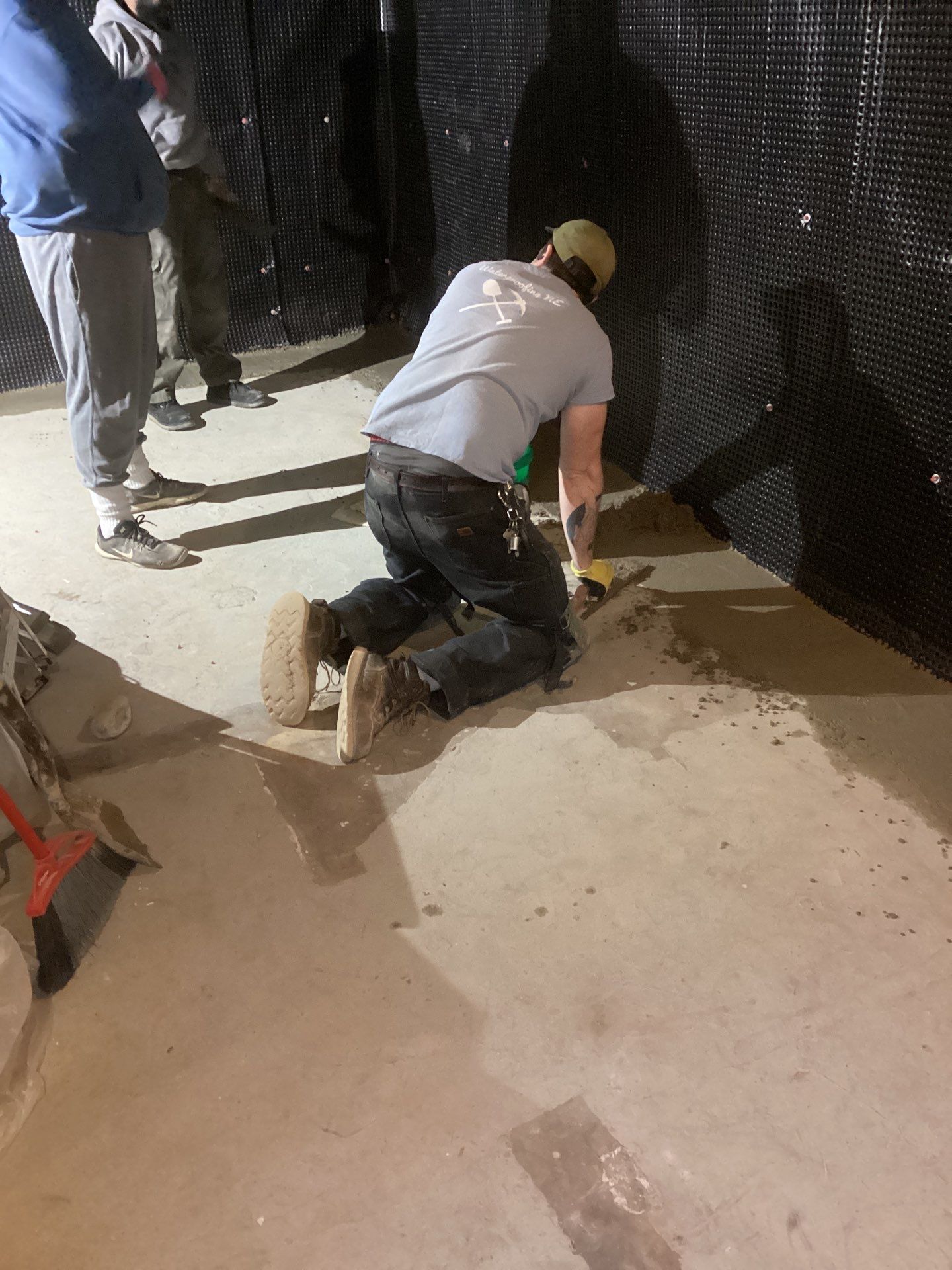 Interior Basement Waterproofing in NE MPLS by Waterproofing Northeast