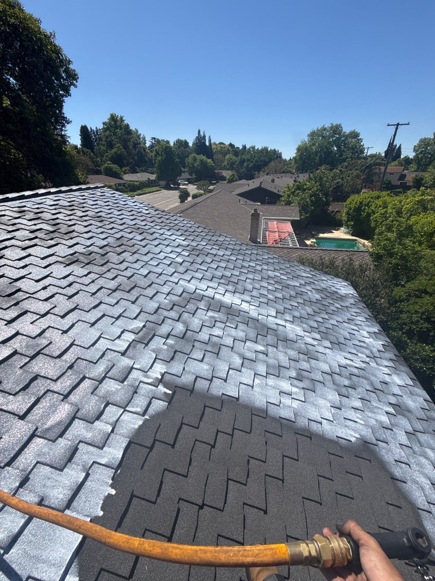 Roof Rejuvenation using Roof Maxx Treatment by Roof Maxx of Folsom