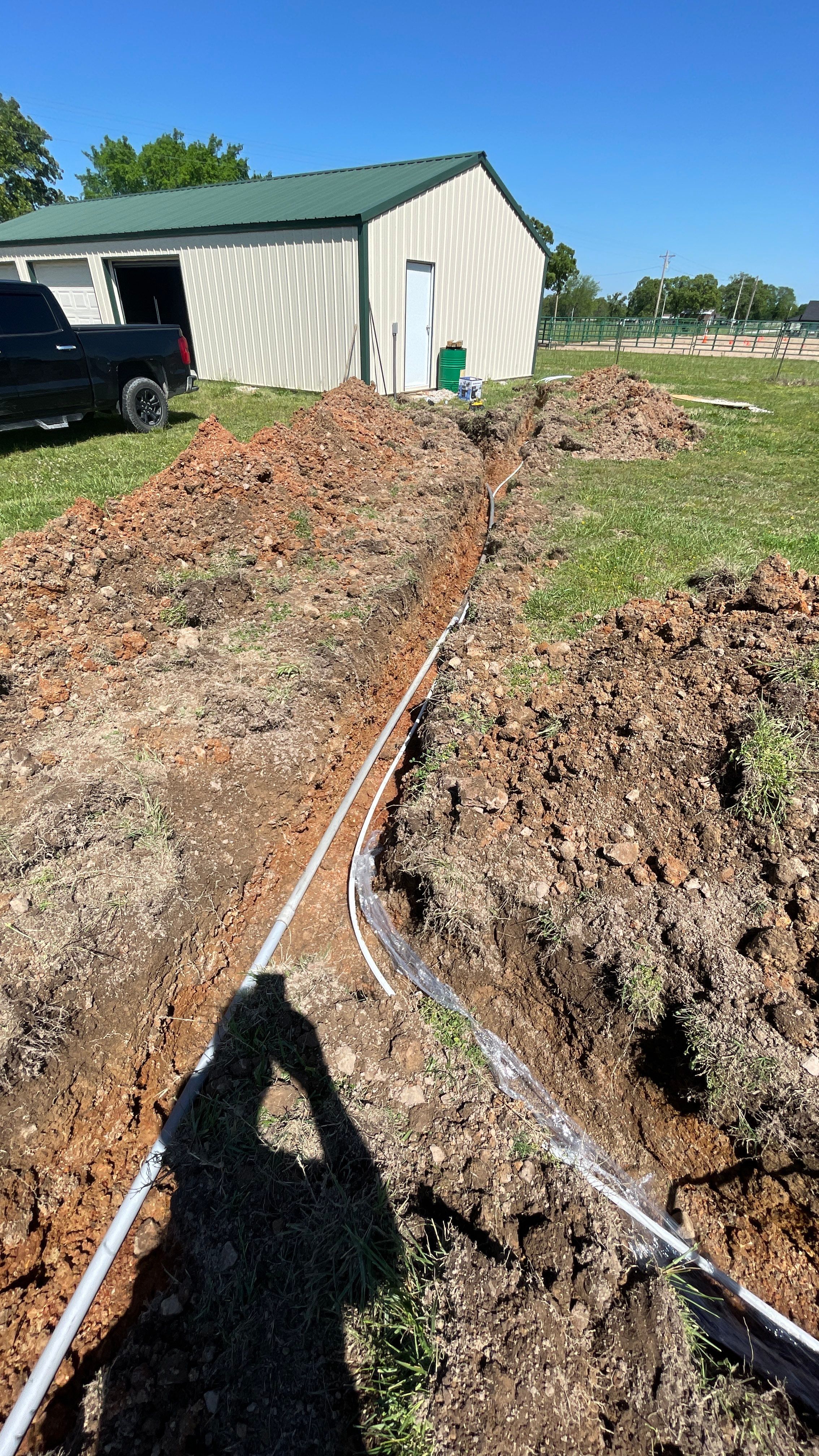 NEW SERVICE TO GARAGE by Argent Electric LLC