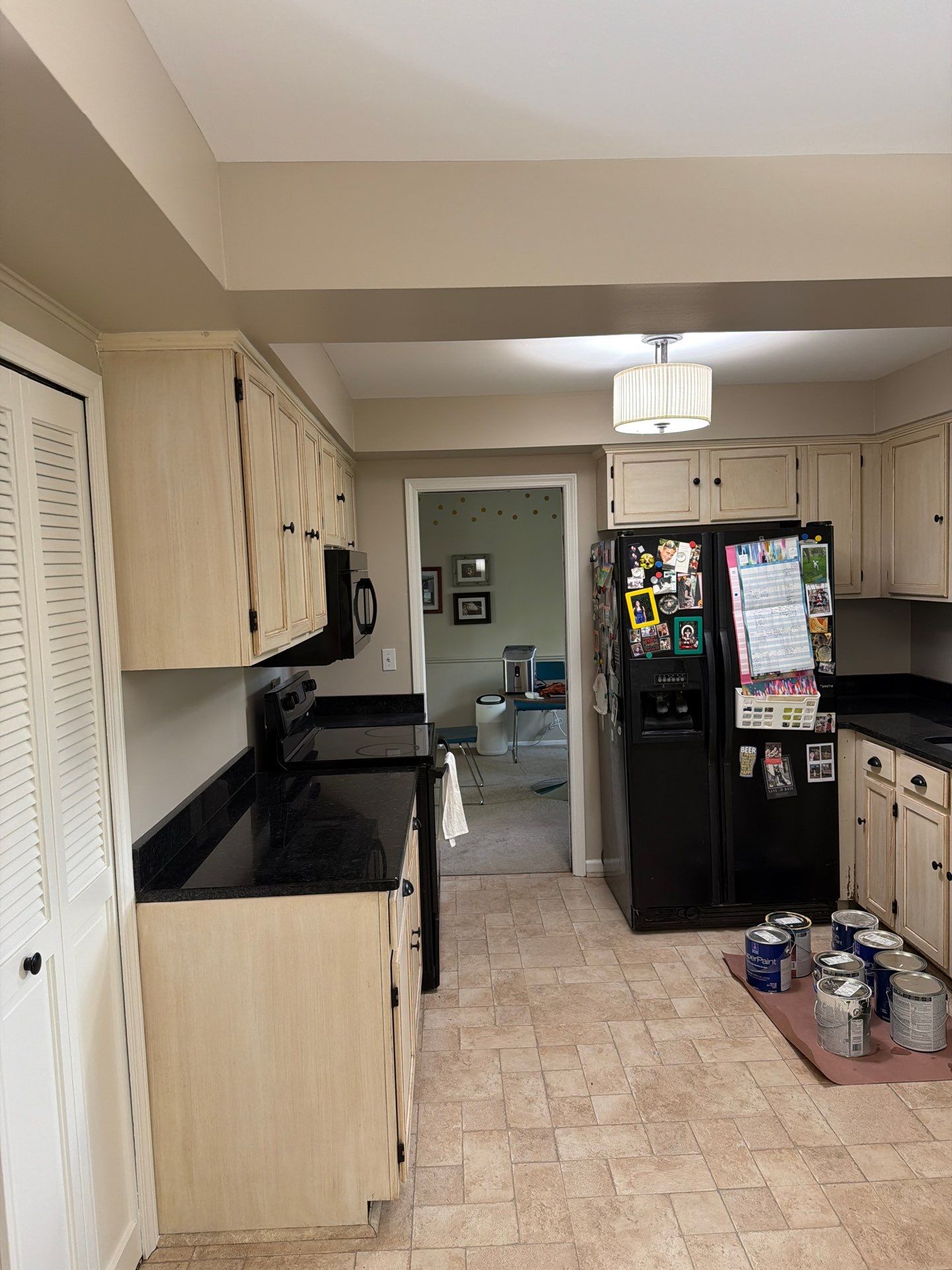 Kitchen Cabinet Refinishing and Interior Painting in Shelby Township by Top Shelf Painter