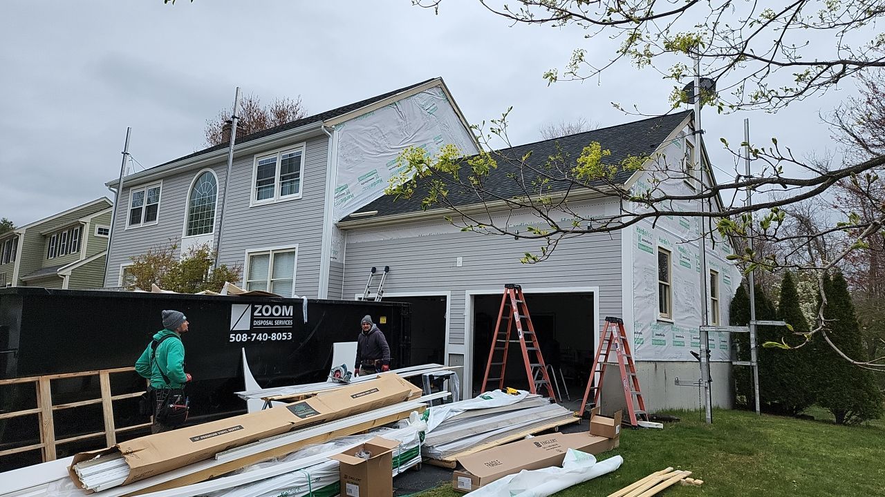 Siding Installation using James Hardie by UBrothers Construction