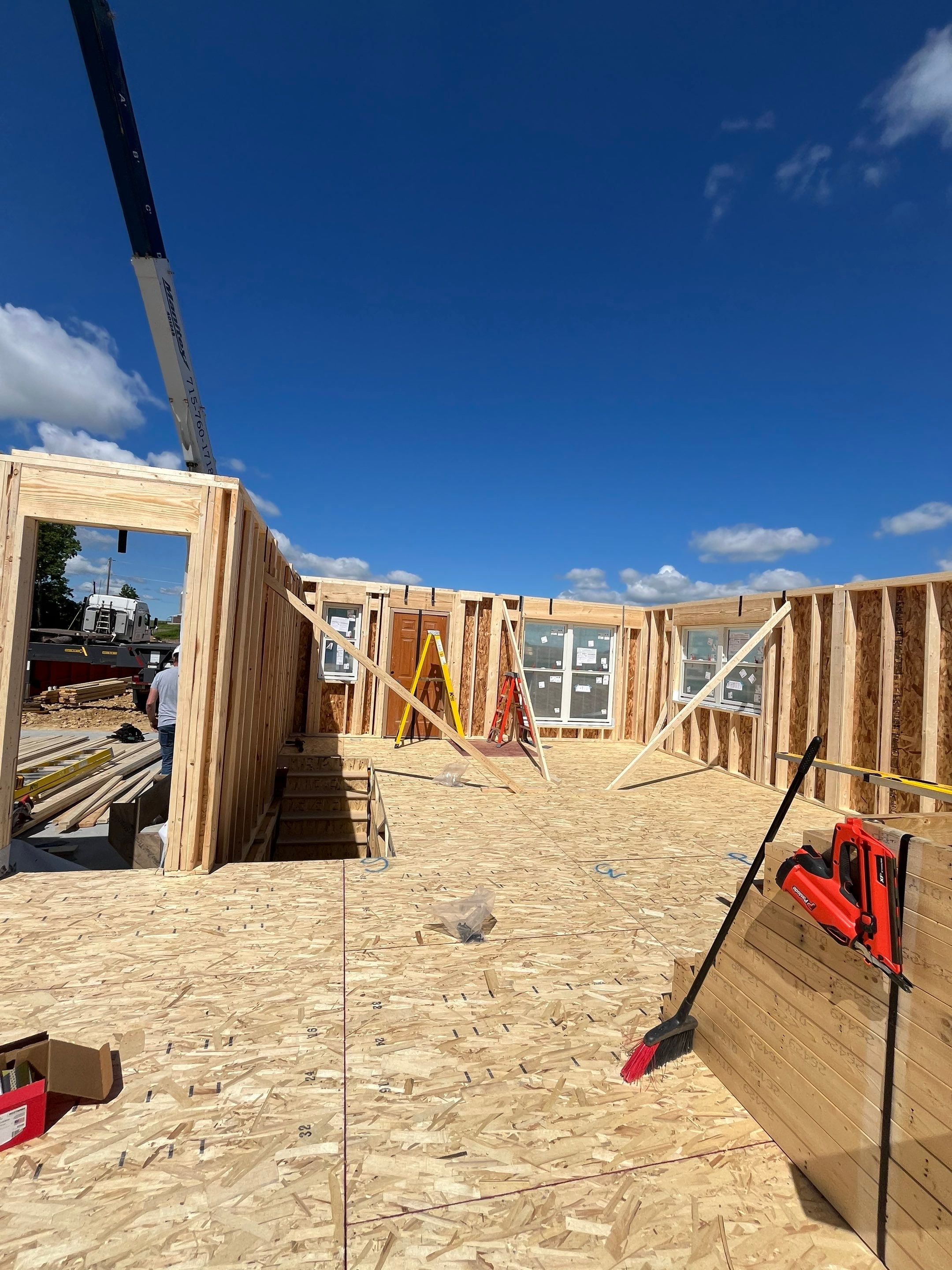 Elmwood, WI Build by Bauer Estates LLC