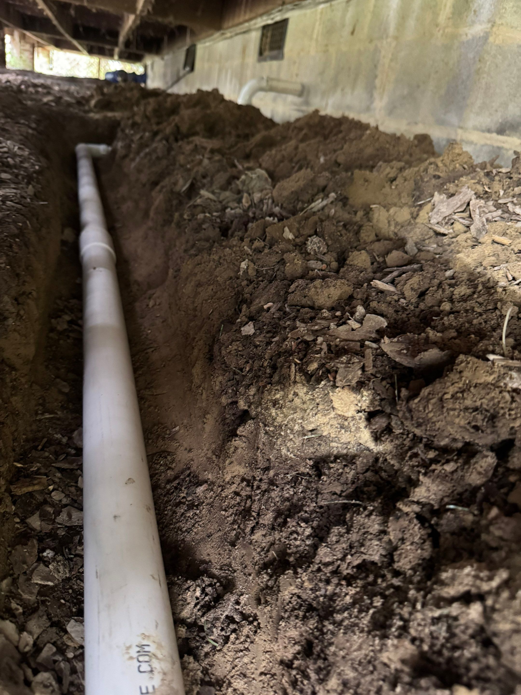 Project in Carrsville by Patriot Crawl Space Repairs