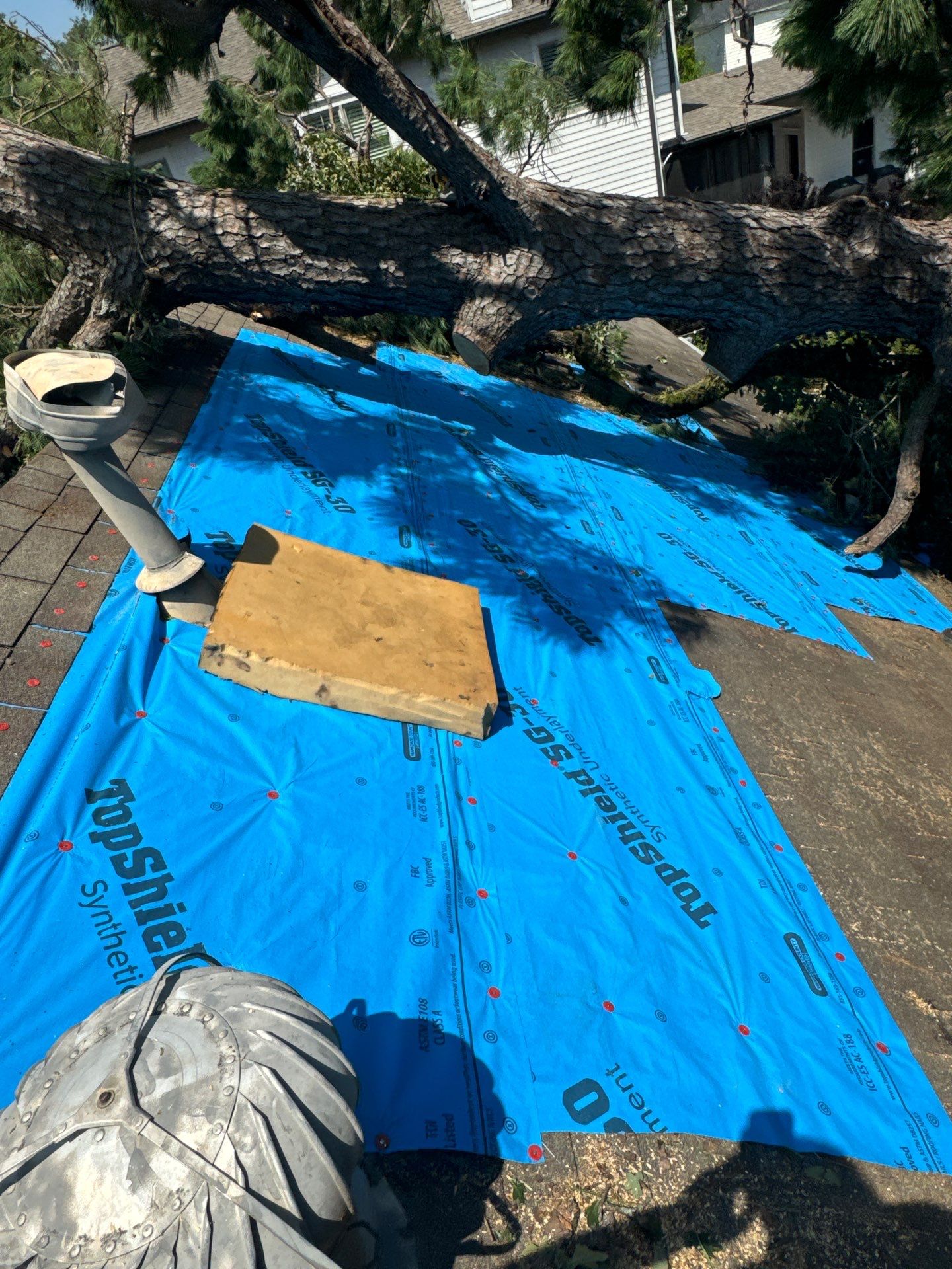 Residential Roofing Repair using Owen's Corning Duration (Lifetime) Shingles by Roof Repair Company