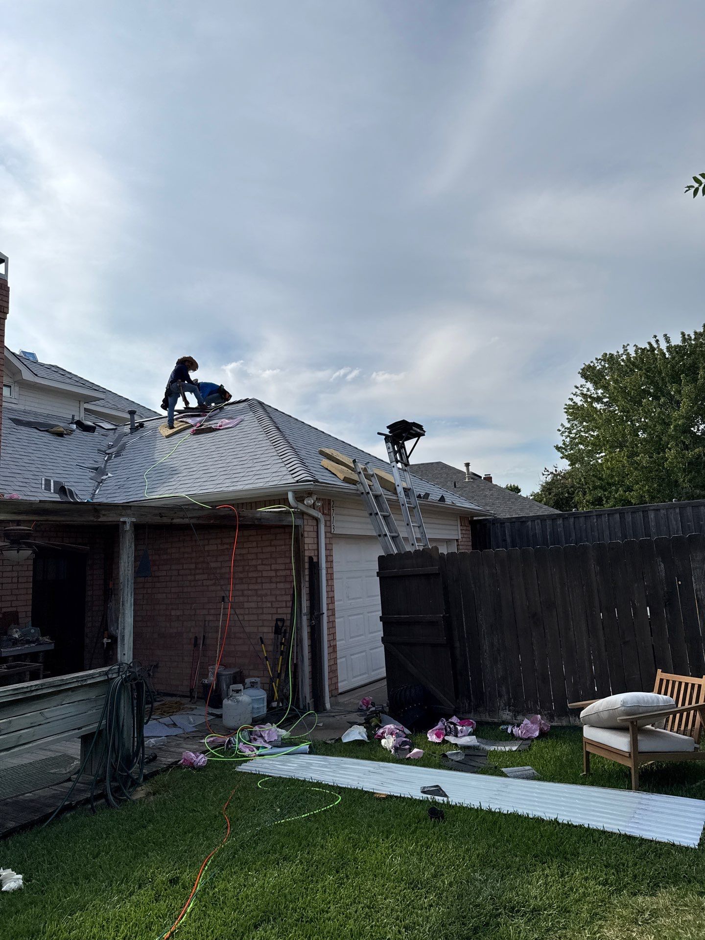 Project in Garland  by Zeus Exteriors