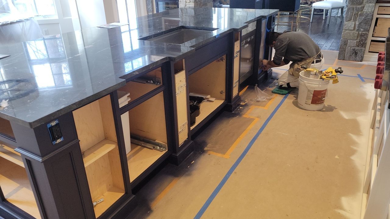 Kitchen Cabinet Refinishing by Spectrum Painting, LLC