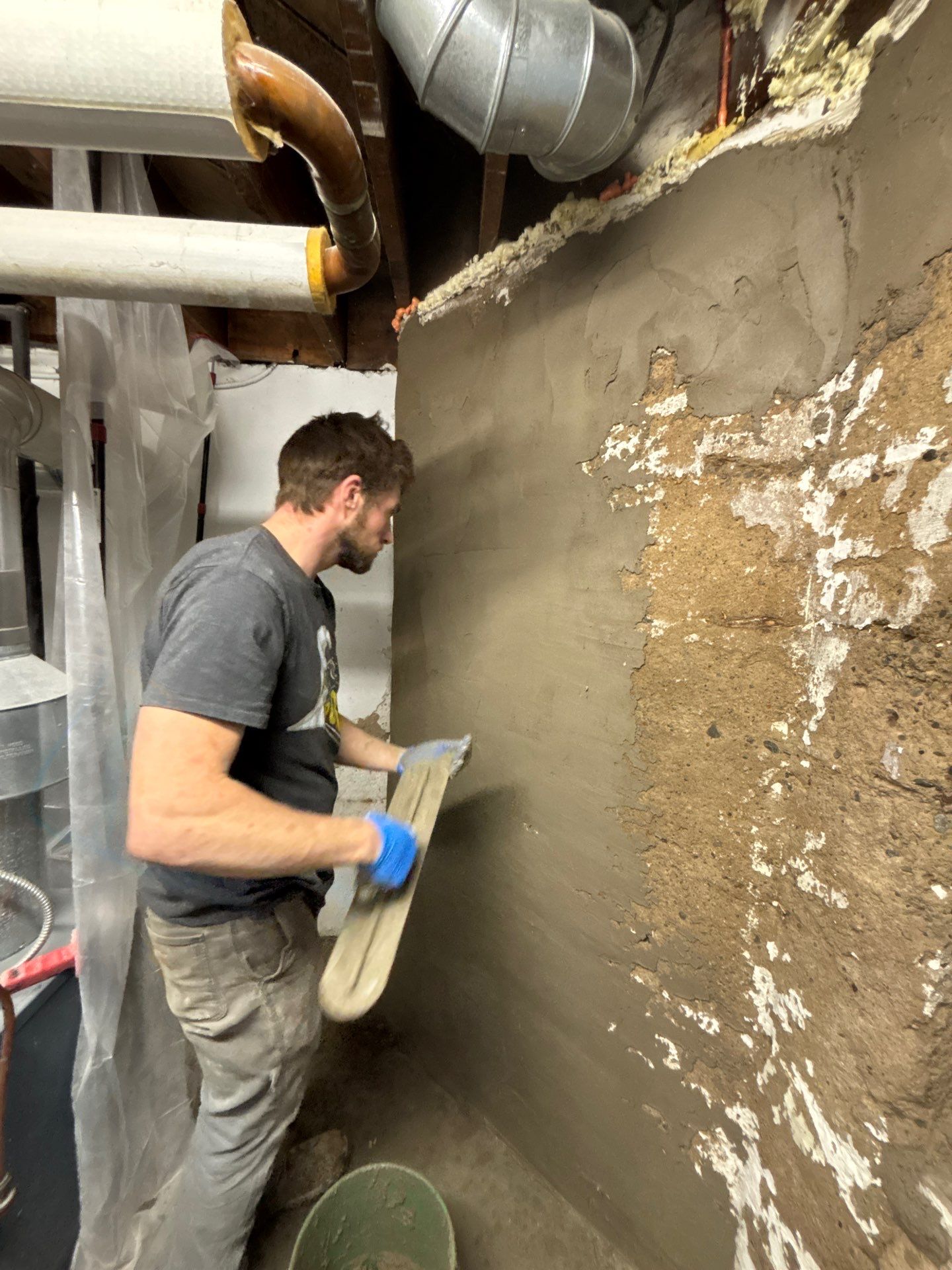 Foundation Restoration for Christian by Waterproofing Northeast
