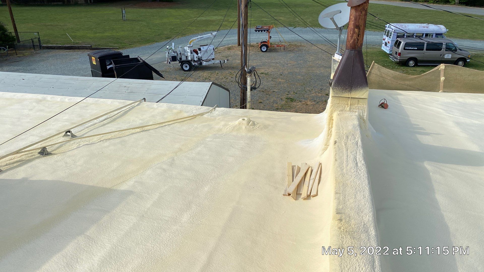 Spray Foam Roof  by Just In Time Roofing and Restoration