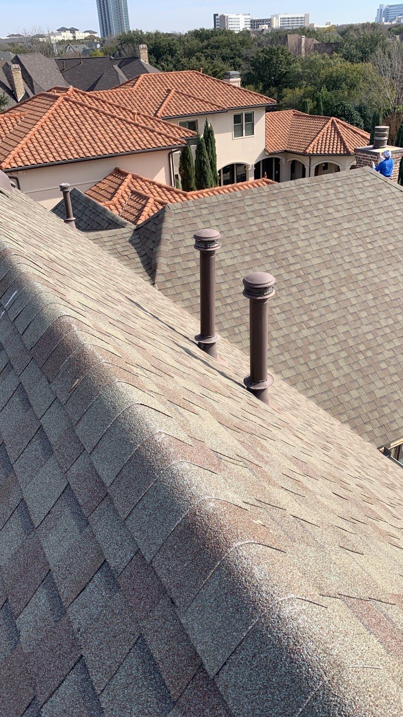 Full Roof Replacement On Beautiful Home in McKinney Texas by Elite Roofing LLC
