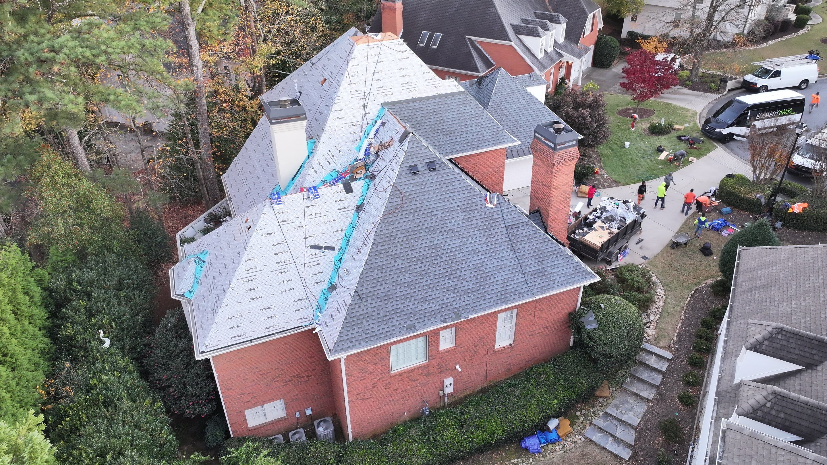 GAF Timberline HDZ in Pewter Grey by Element Pros Roofing, LLC