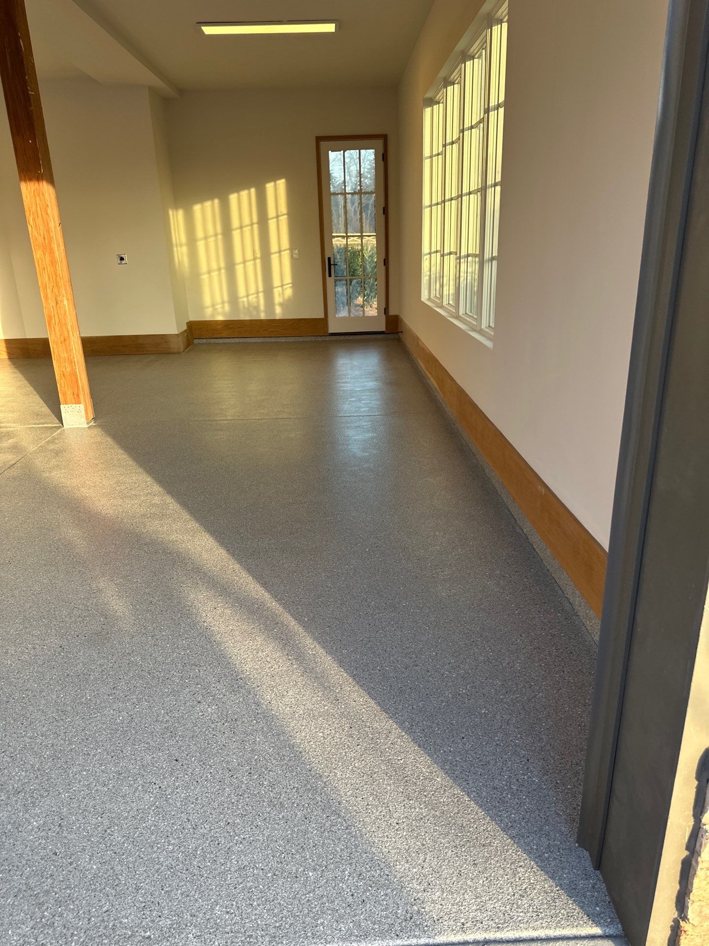 Garage Floor Coating using Quartzite by My Garage Floor Guys