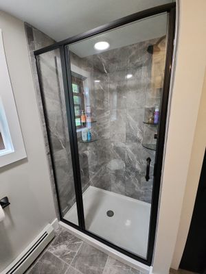 Two Shower Install