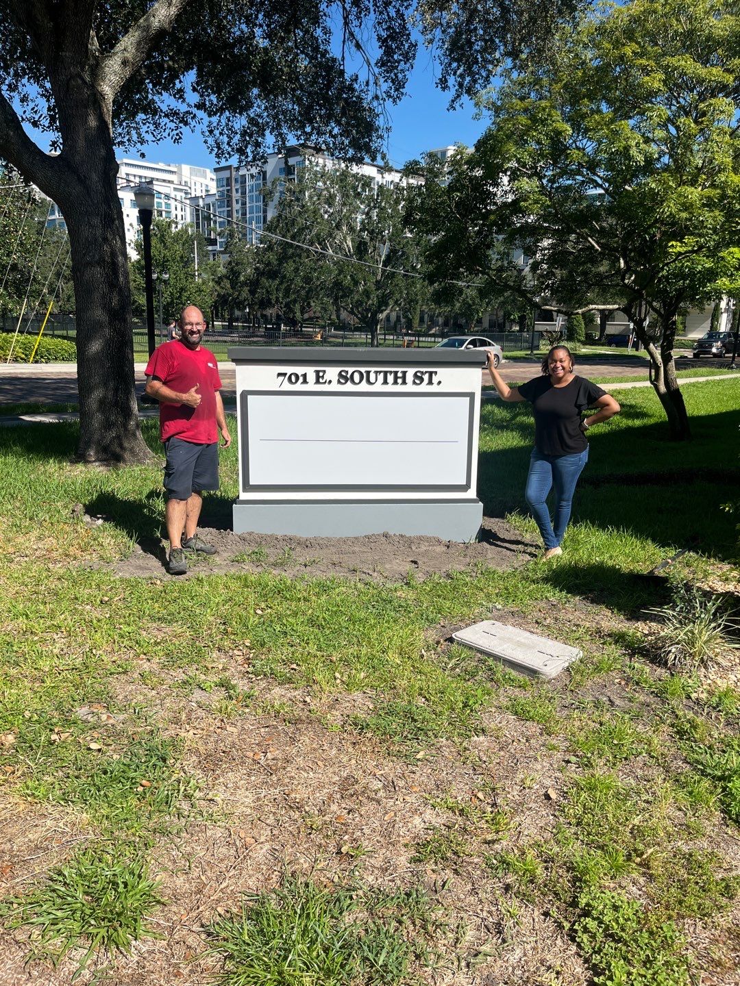 Monument Sign for BBCFC by SignCrafters