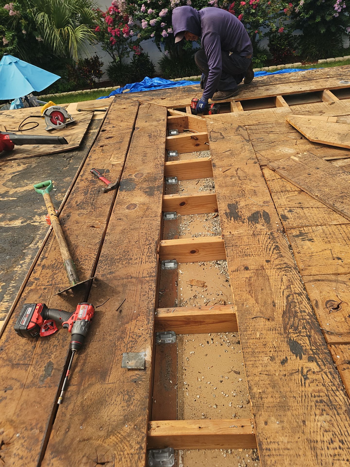 Project in Clearwater 33756 by Mitchell Roofing Company LLC 