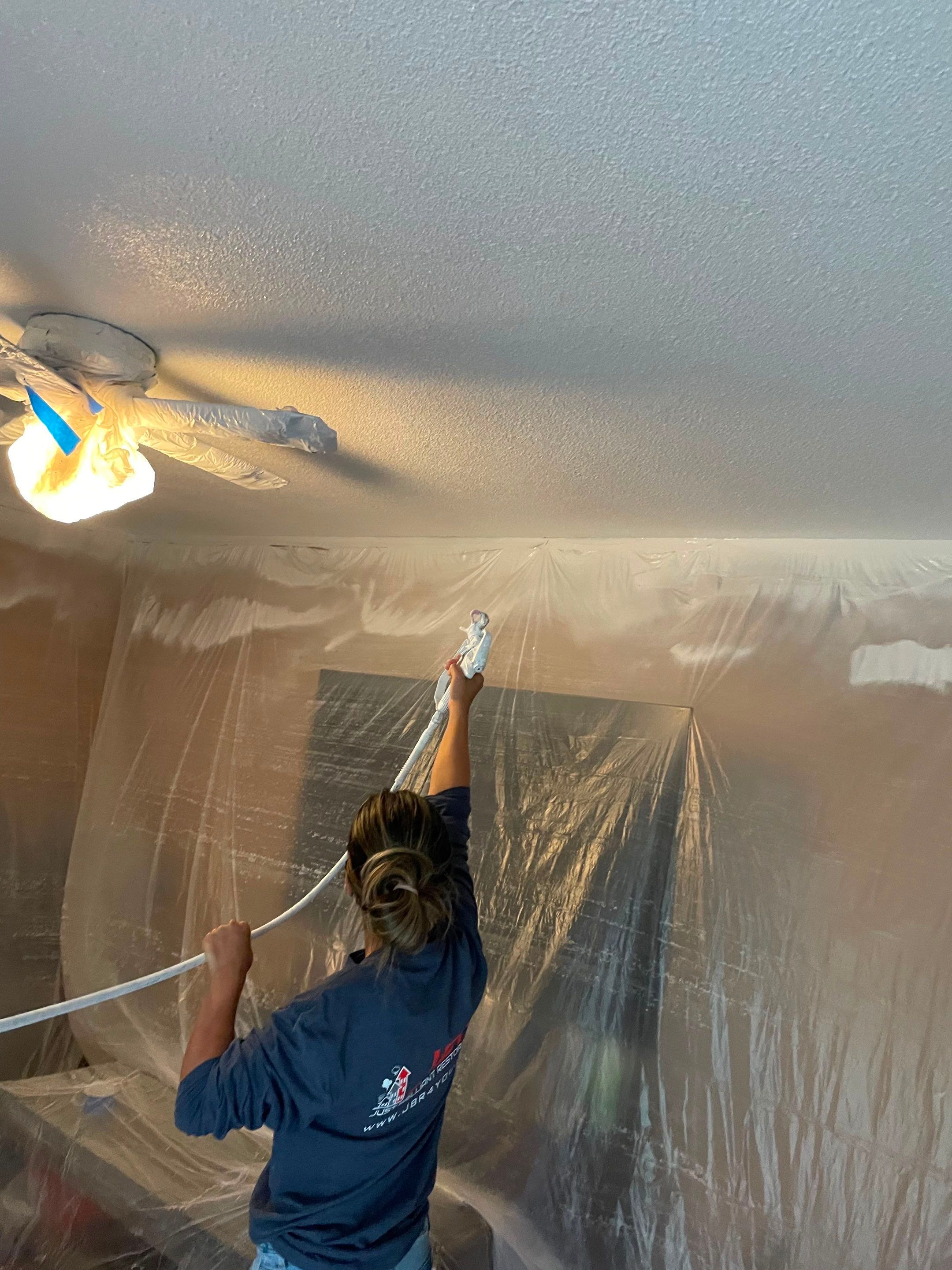 Roof replacement, gutter and interior repair by hail damage by Just Brilliant Restoration JBR