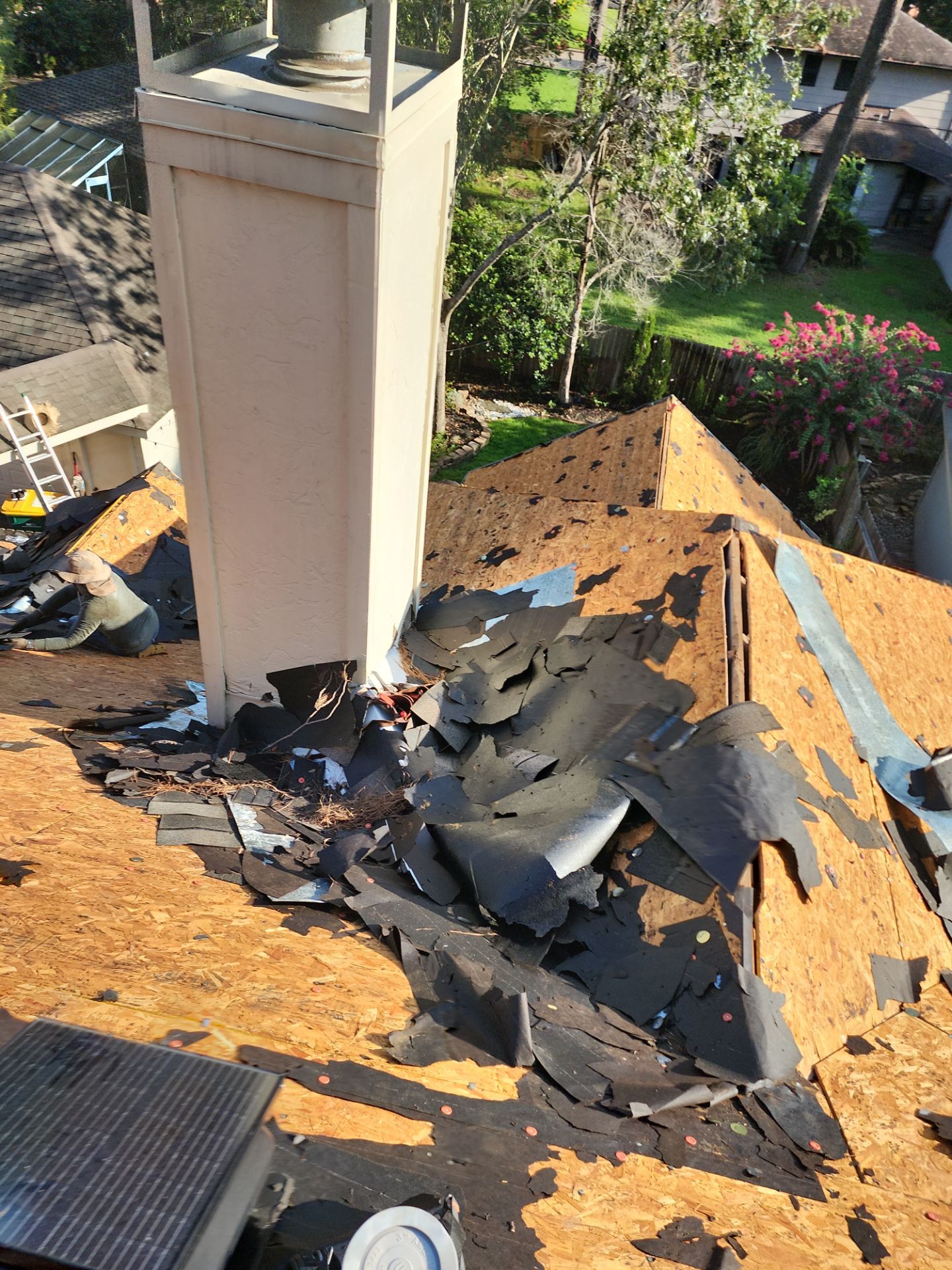 Residential Roofing Installation using Owen's Corning Duration (Lifetime) Shingles by Roof Repair Company