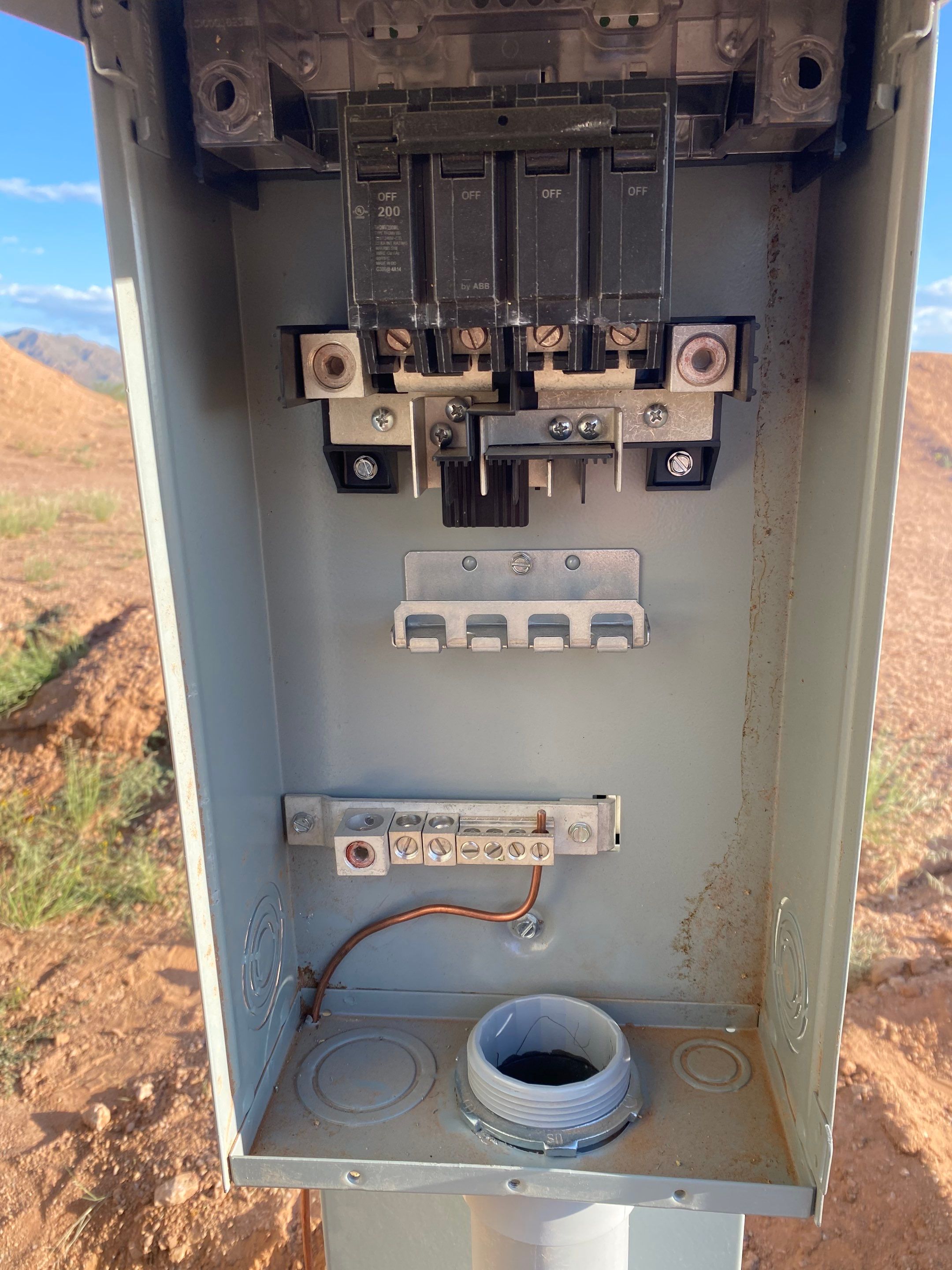 Project in Eloy by Mobile Home Installations