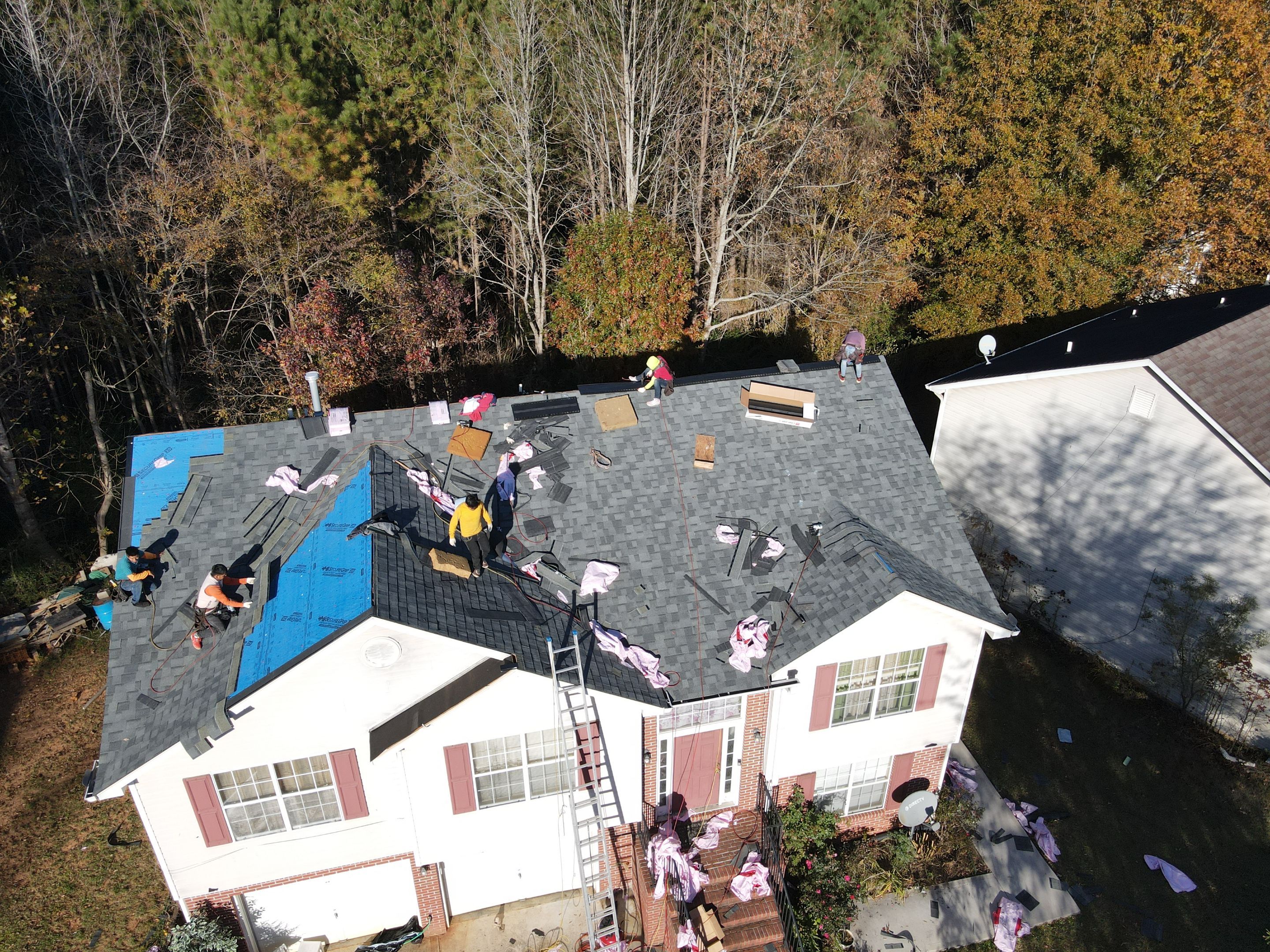 Residential Roofing Installation using Owens Corning by Inspector Roofing and Restoration