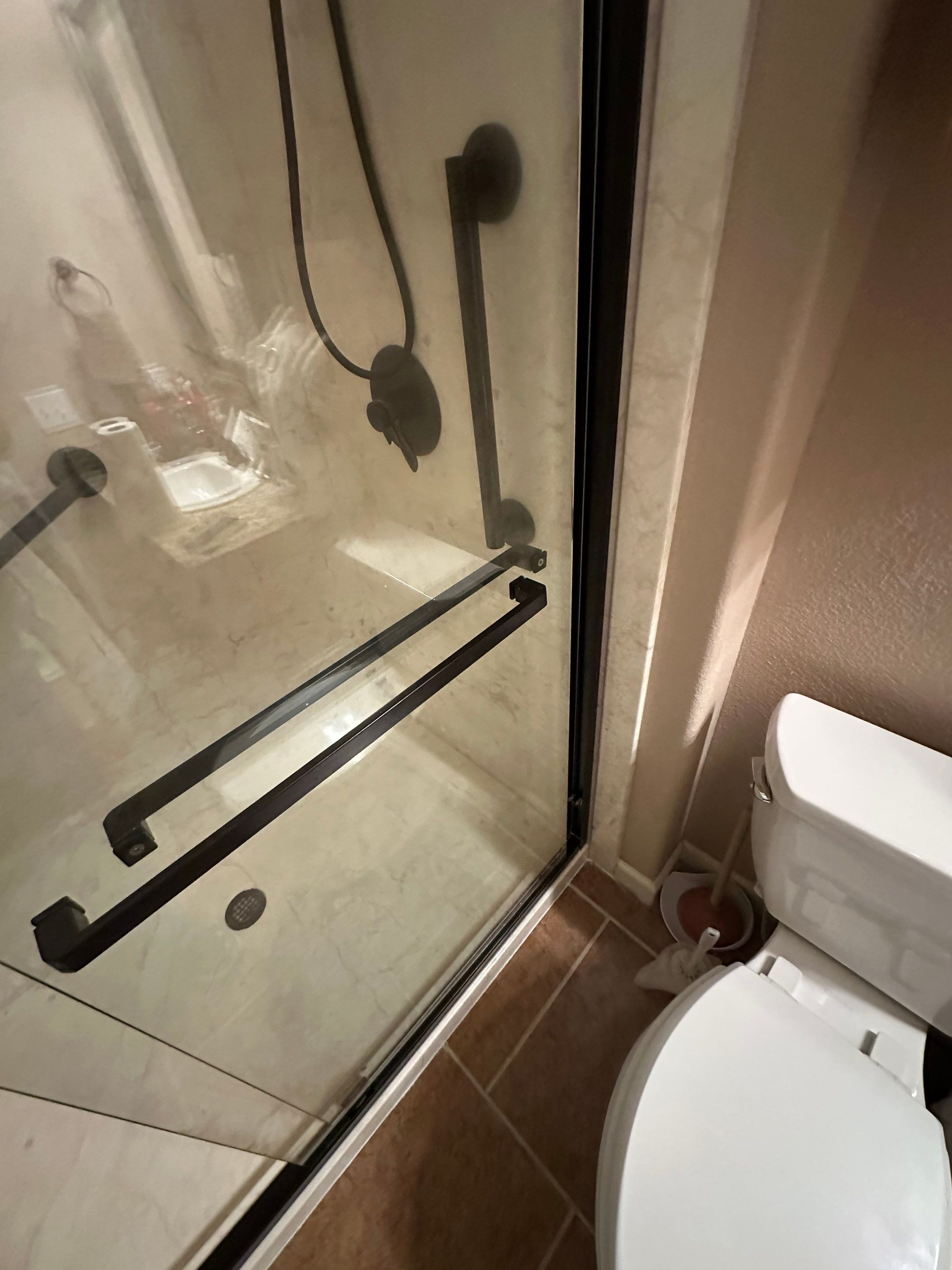 Tub to walk in Shower in Fredericksburg by Lane Lauritsen - The Hill Country, Texas
