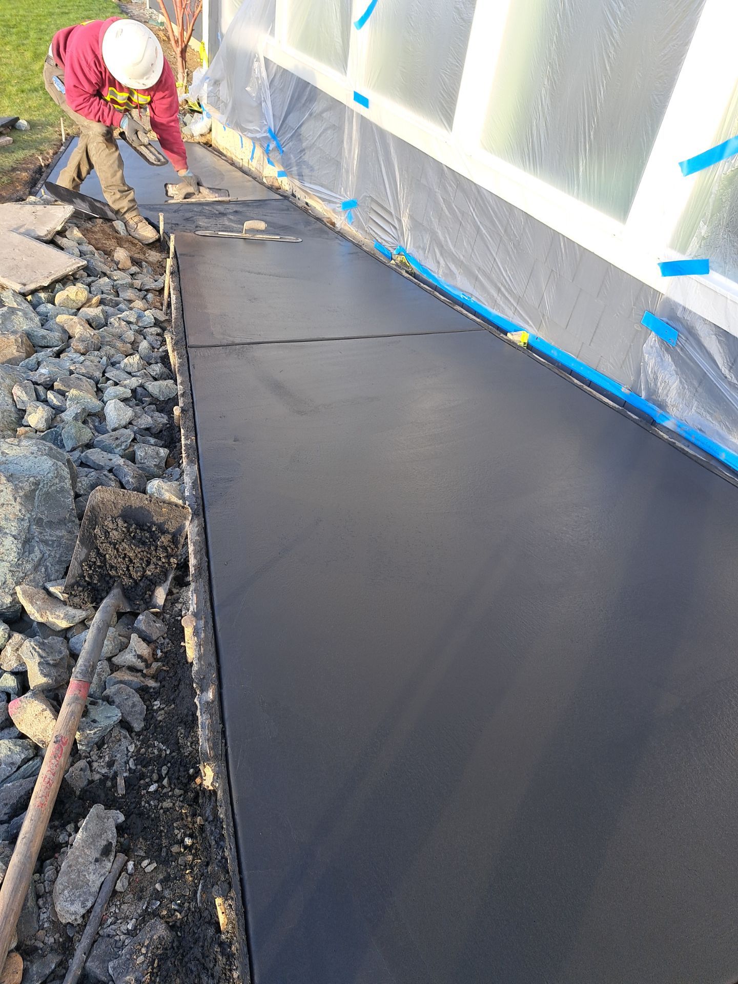 Randy | Driveway Paving & Stamped Patio Finish, Asphalt & Concrete Project by Jireh Asphalt & Concrete Inc 