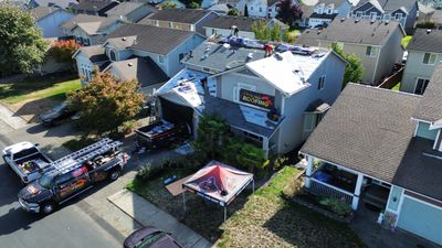 Spanaway WA, GAF Timberline HDZ, Pewter gray