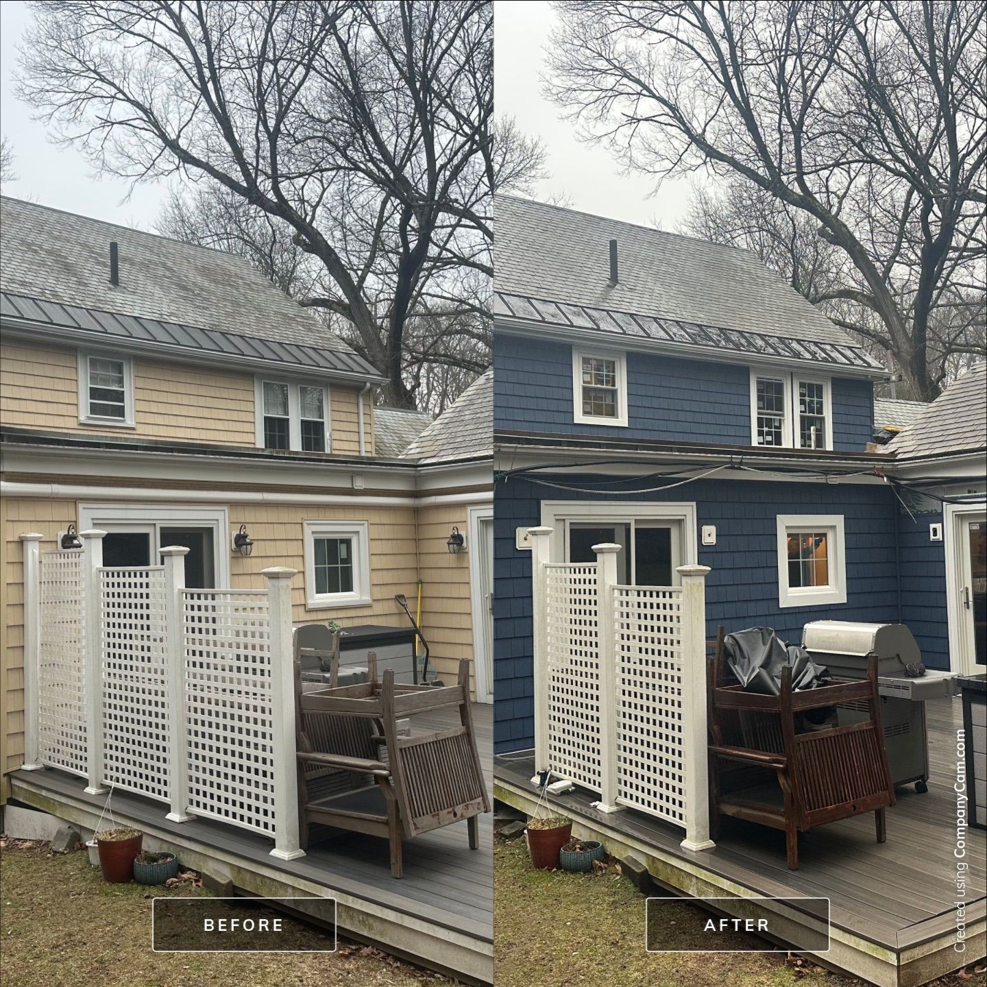 Siding Installation using Certainteed Vinyl Cedar Impressions by GF Sprague Exteriors