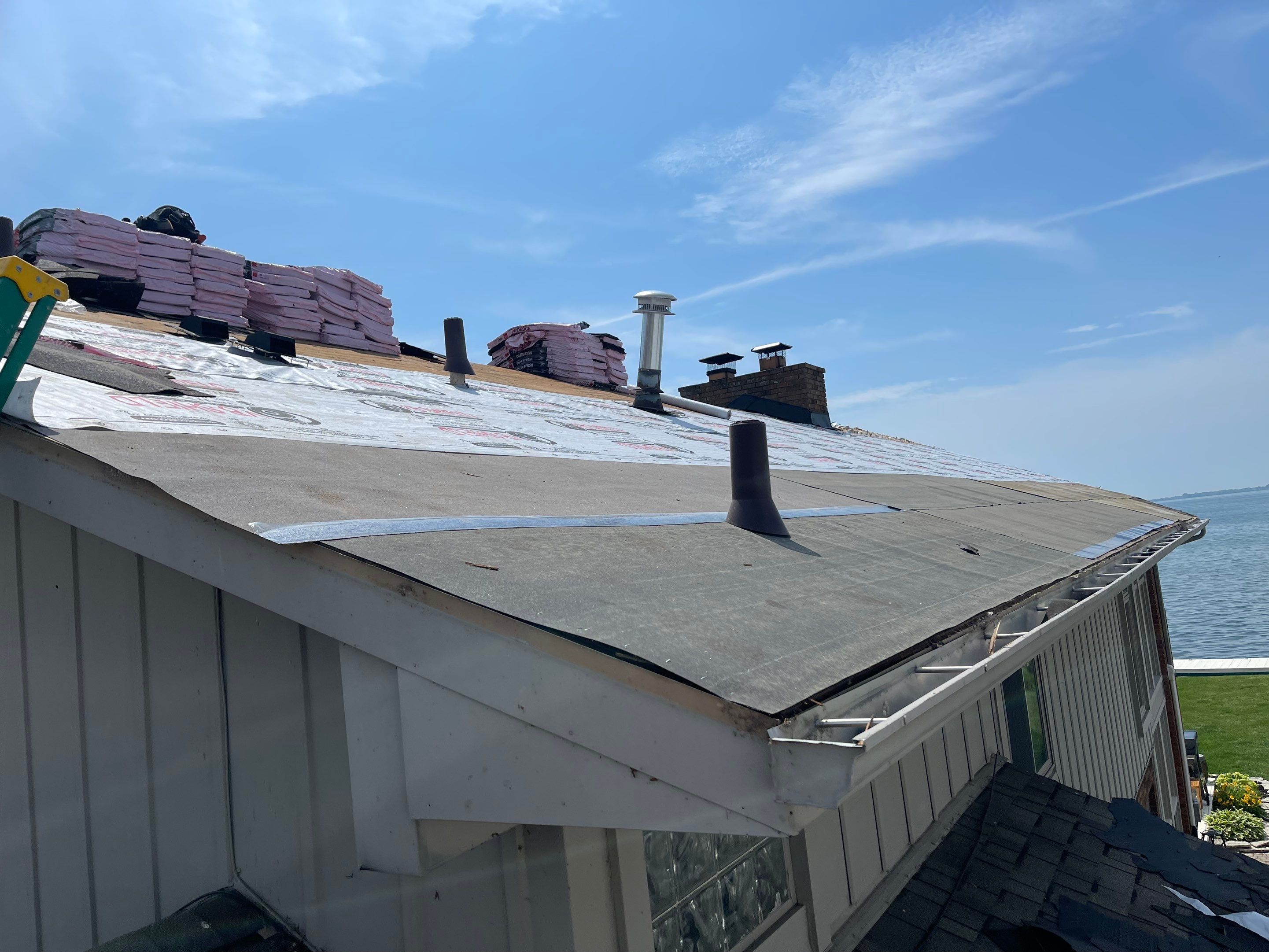 Residential Roofing Installation using Owens Corning Duration Sable Black by JNR Roofing LLC