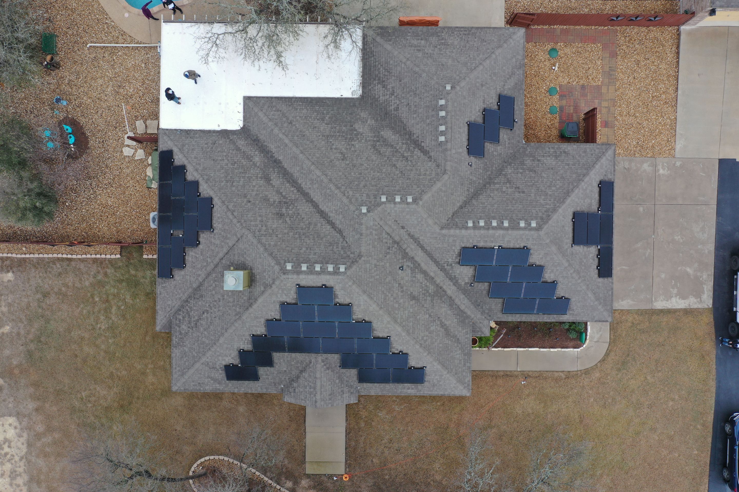 Residential Roof Replacement with Owens Corning - Duration - Sedona Canyon by Action Exteriors Austin