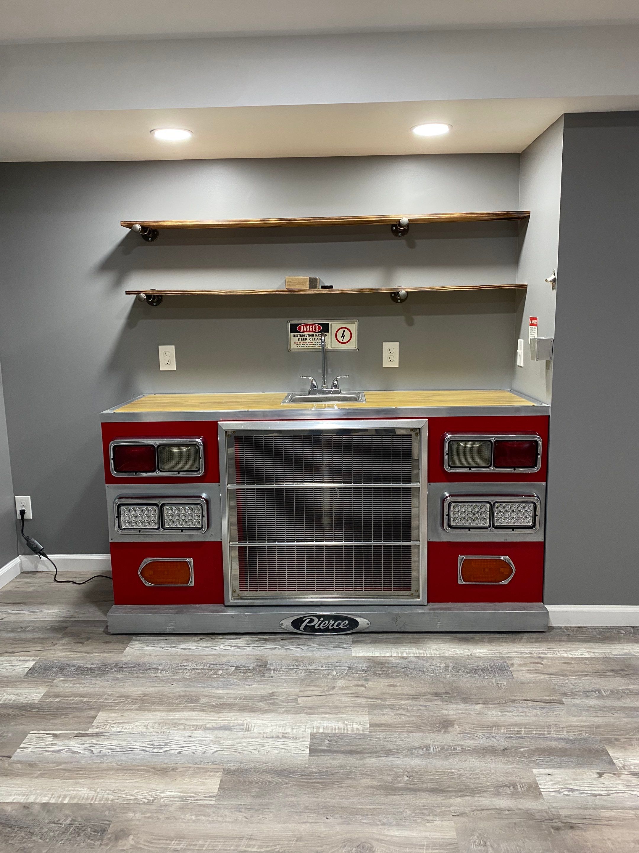 Complete Basement Buildout by The Smet Companies, LLC