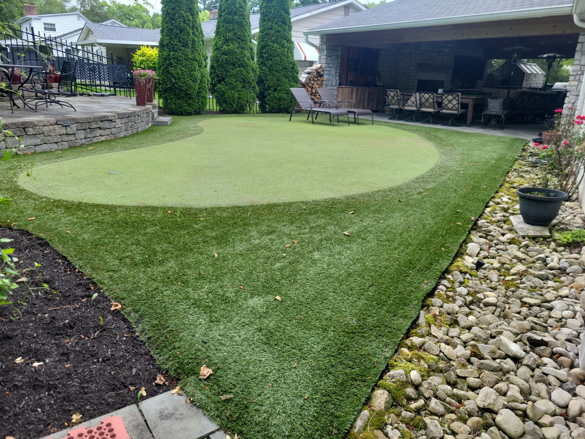 Residential Putting Green Maintenance in Columbus by Southwest Greens Midwest