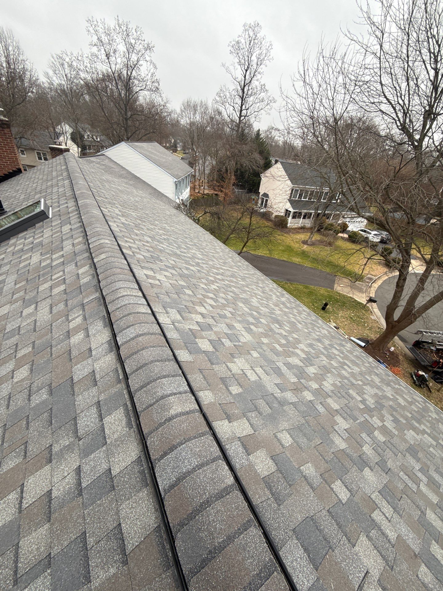 Fairfax Station :Residential Roof Replacement with CertainTeed Landmark Pro in Max Def Drift Wood  by RM Banning, Inc.