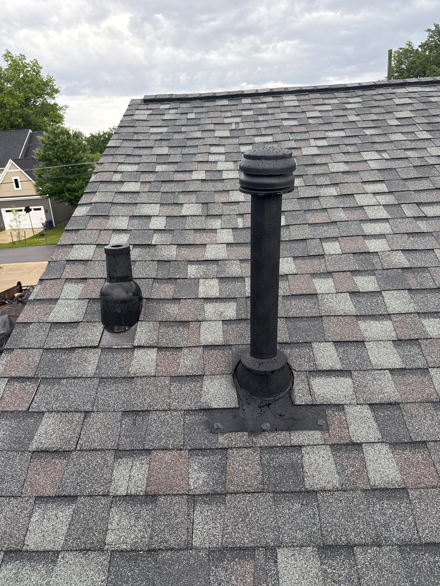 Falls Church: with CertainTeed Landmark Pro in Max Def Colonial Slate  by RM Banning, Inc.