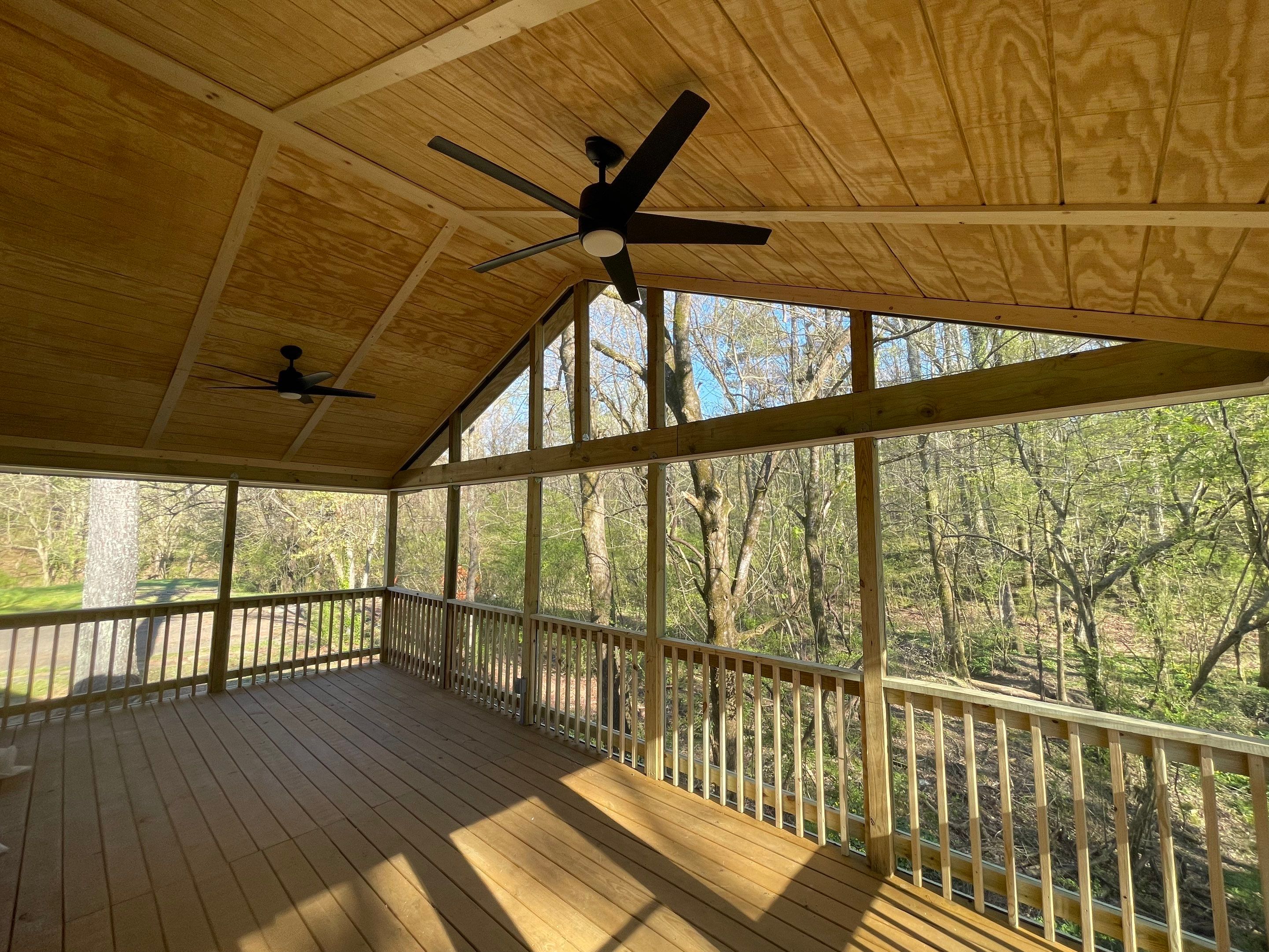 Mountain Brook - Covered Porch by Pillar and Pine