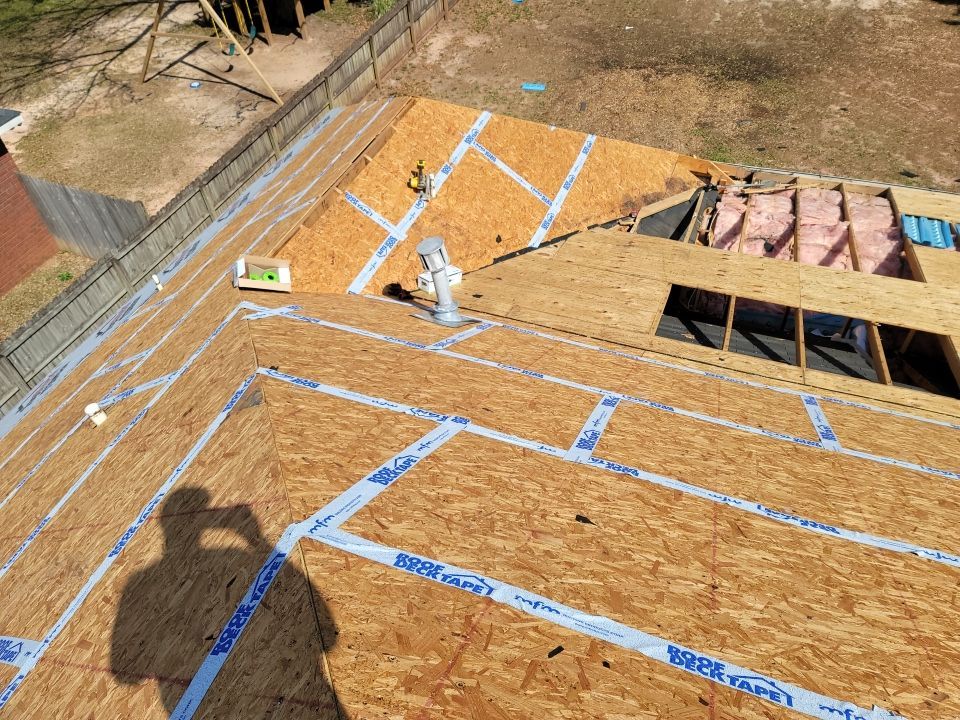Residential Roofing Installation using Roof Replacement by American Roofing & Construction LLC