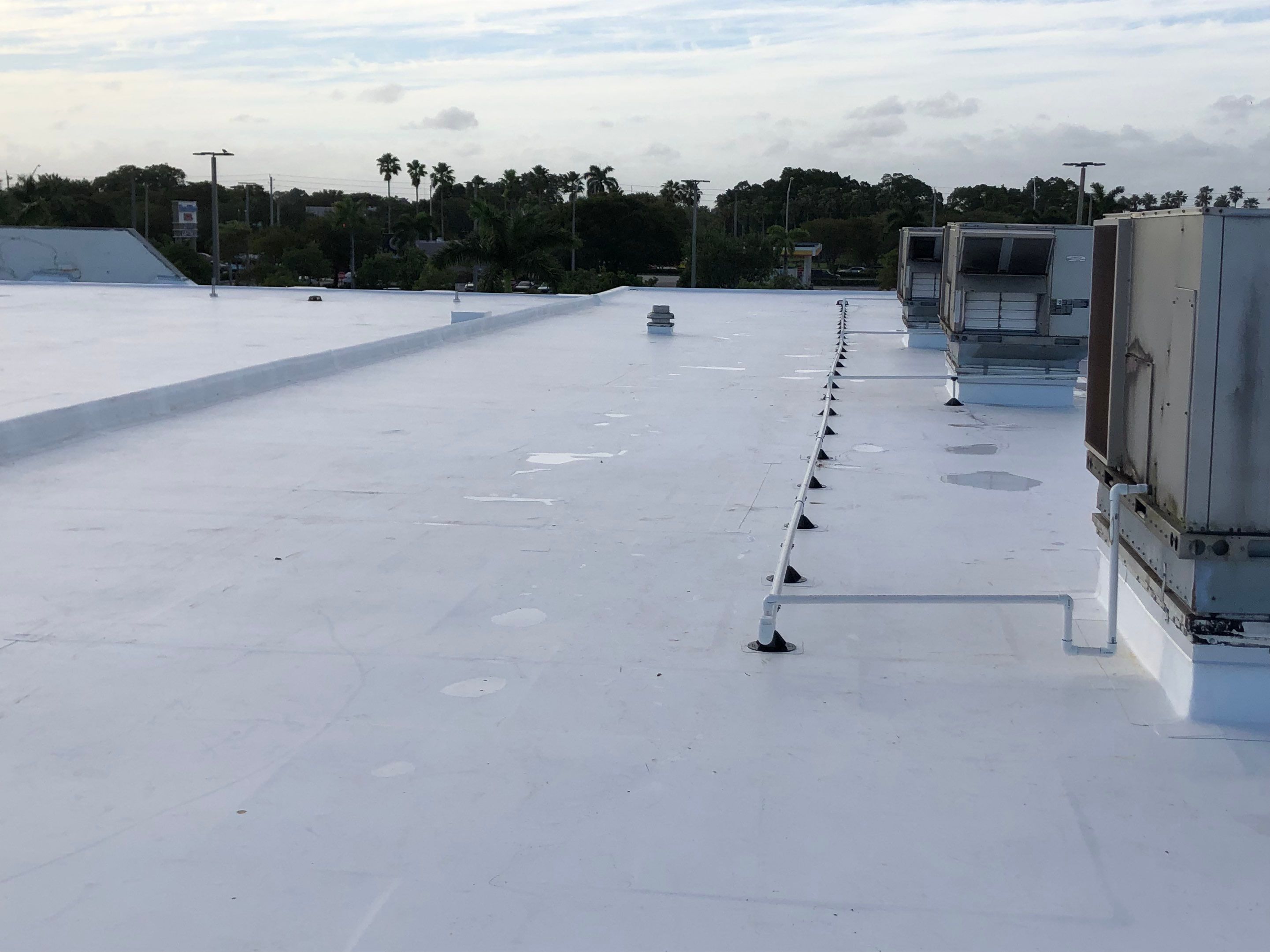 Commercial Re-Roof using GAF TPO by First Due Roofing