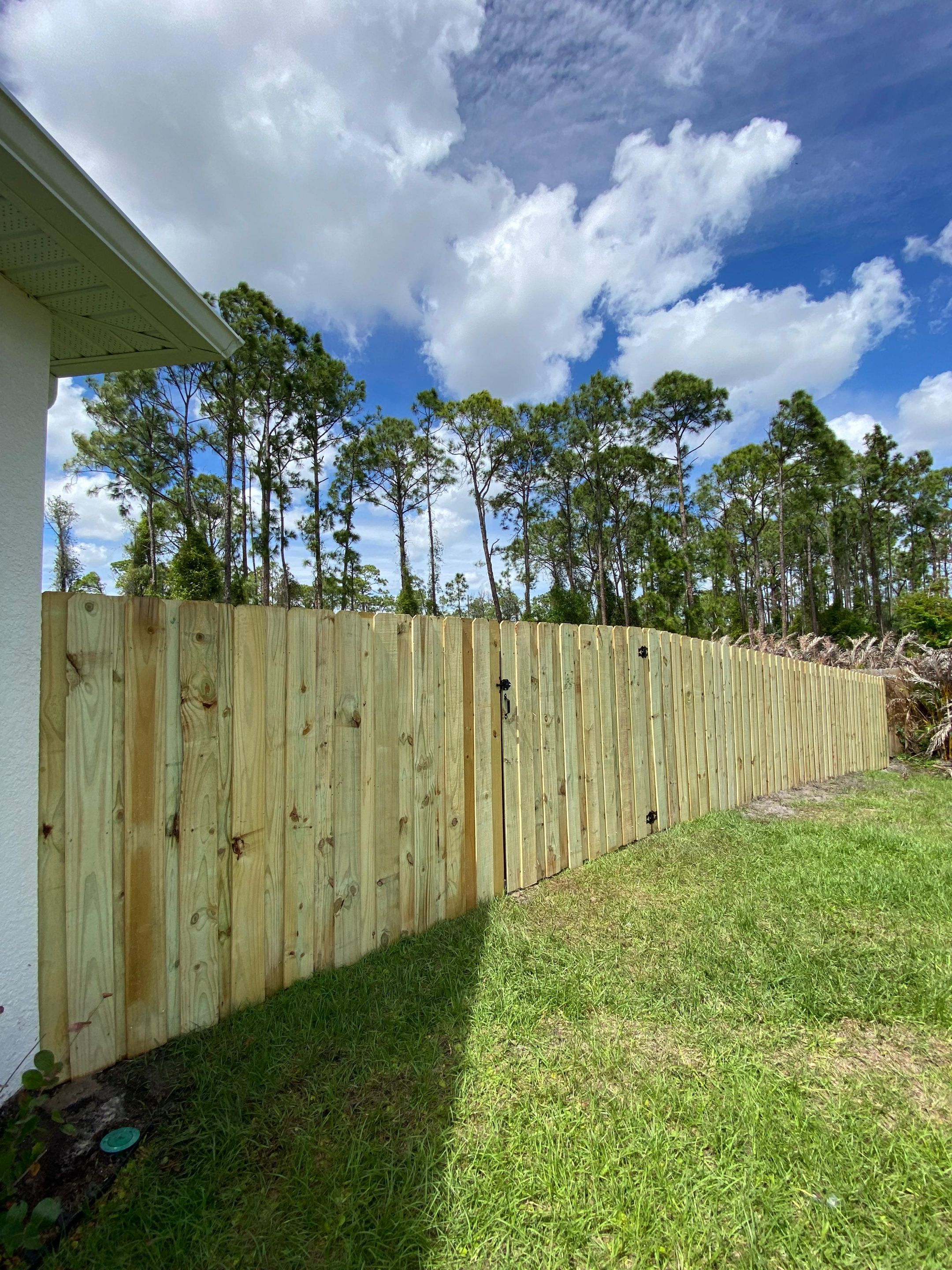 Wood Install in North Port by True Fence LLC