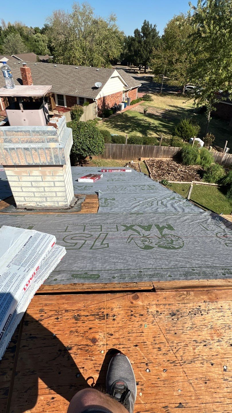 Residential Roofing Installation using GAF Natural Shadow  by A & H Roofing and Contracting