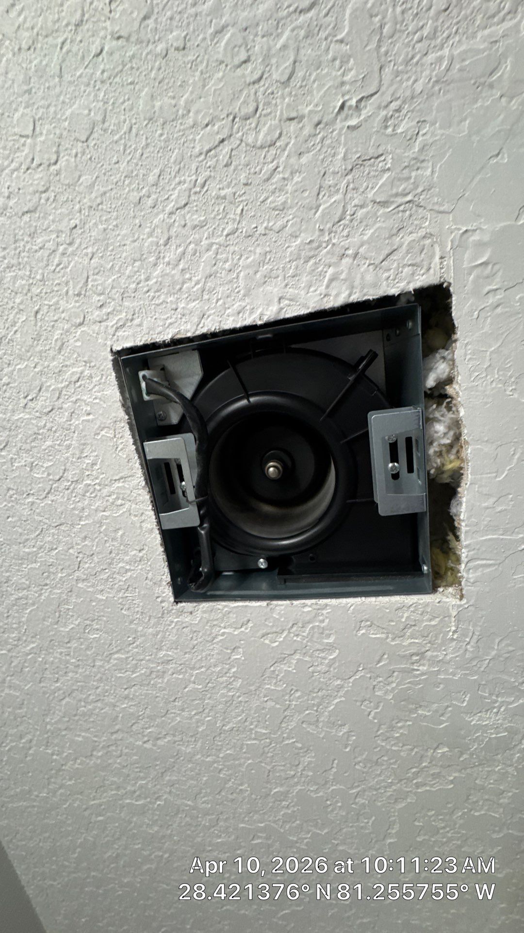 Air Duct Bath Fan Exhaust Cleaning in Orlando by Hygienic Air, Inc