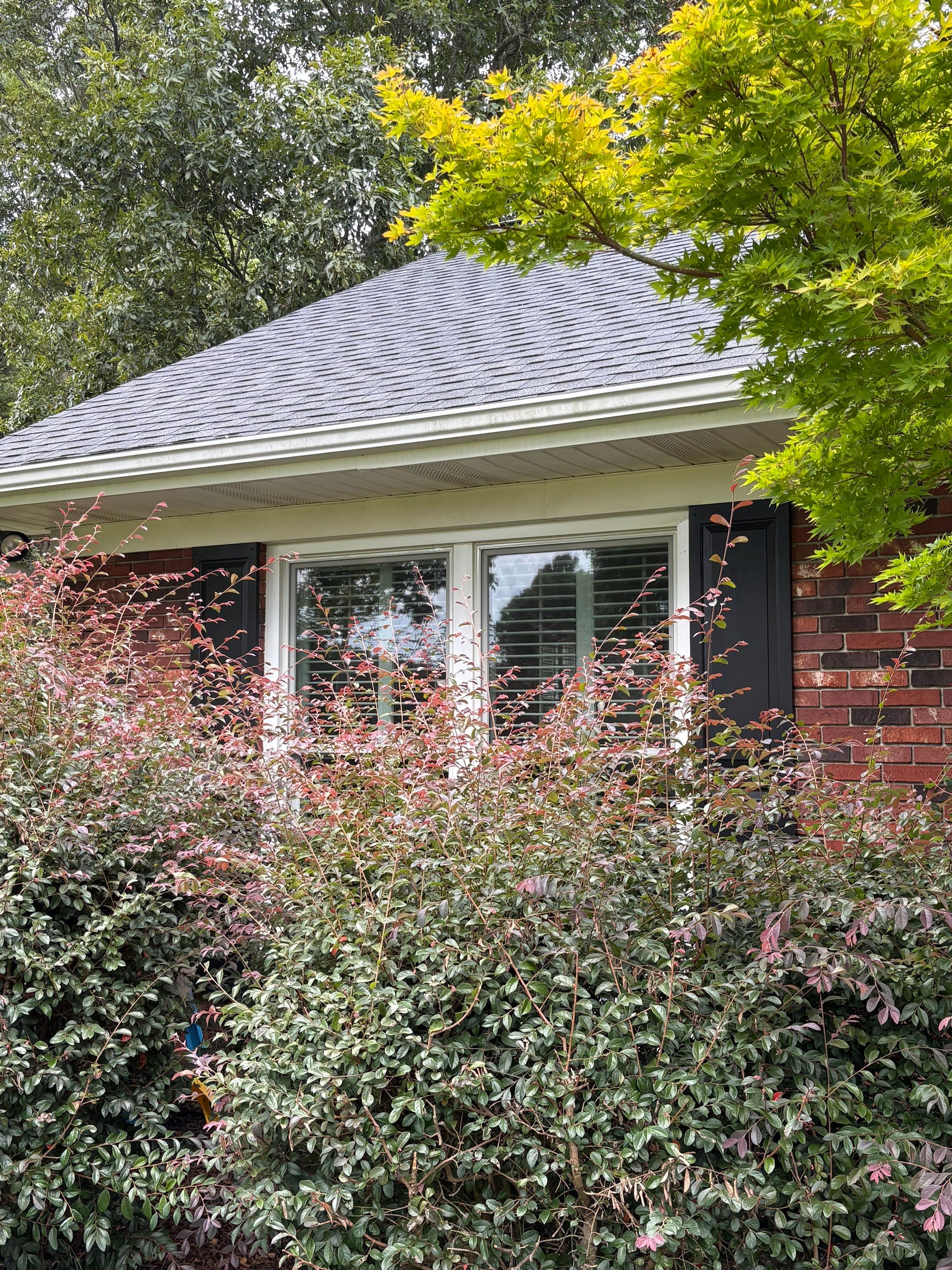 Exterior Shutters Project in Fort Payne, Alabama by Blinds and Borders
