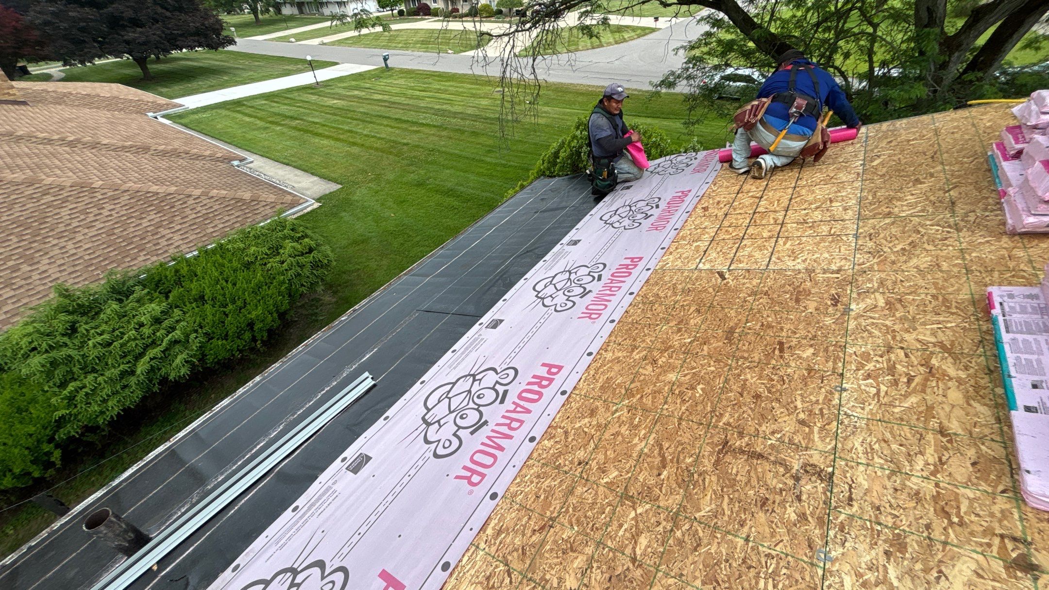 Roof Replacement using Owens Corning Estate Gray by 180 Contractors